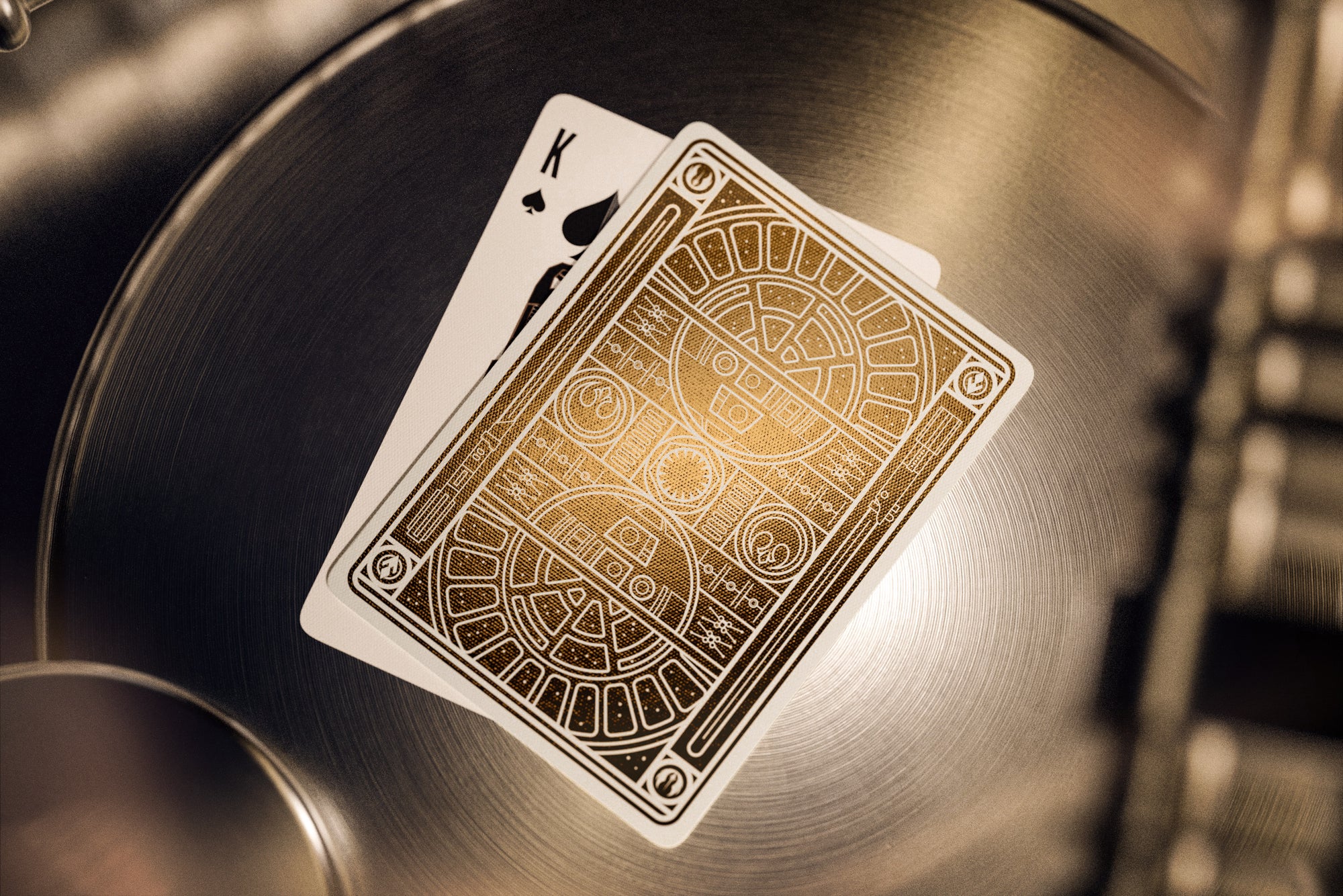 star wars holographic playing cards Star Wars Gold Edition Playing Cards