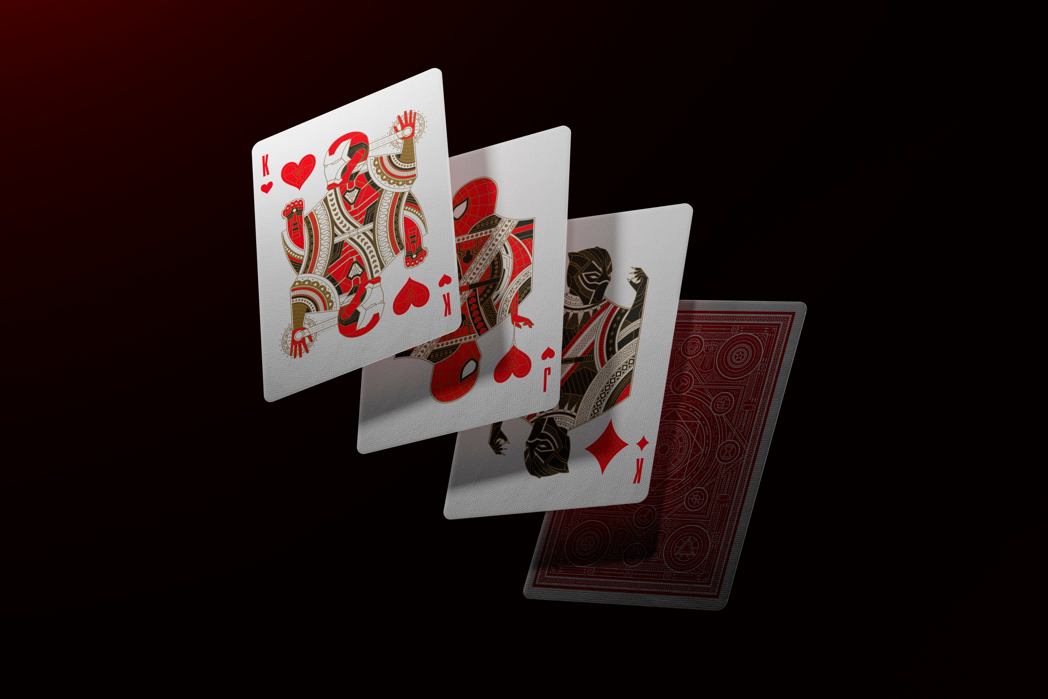 Red Edition Playing Cards | theory11