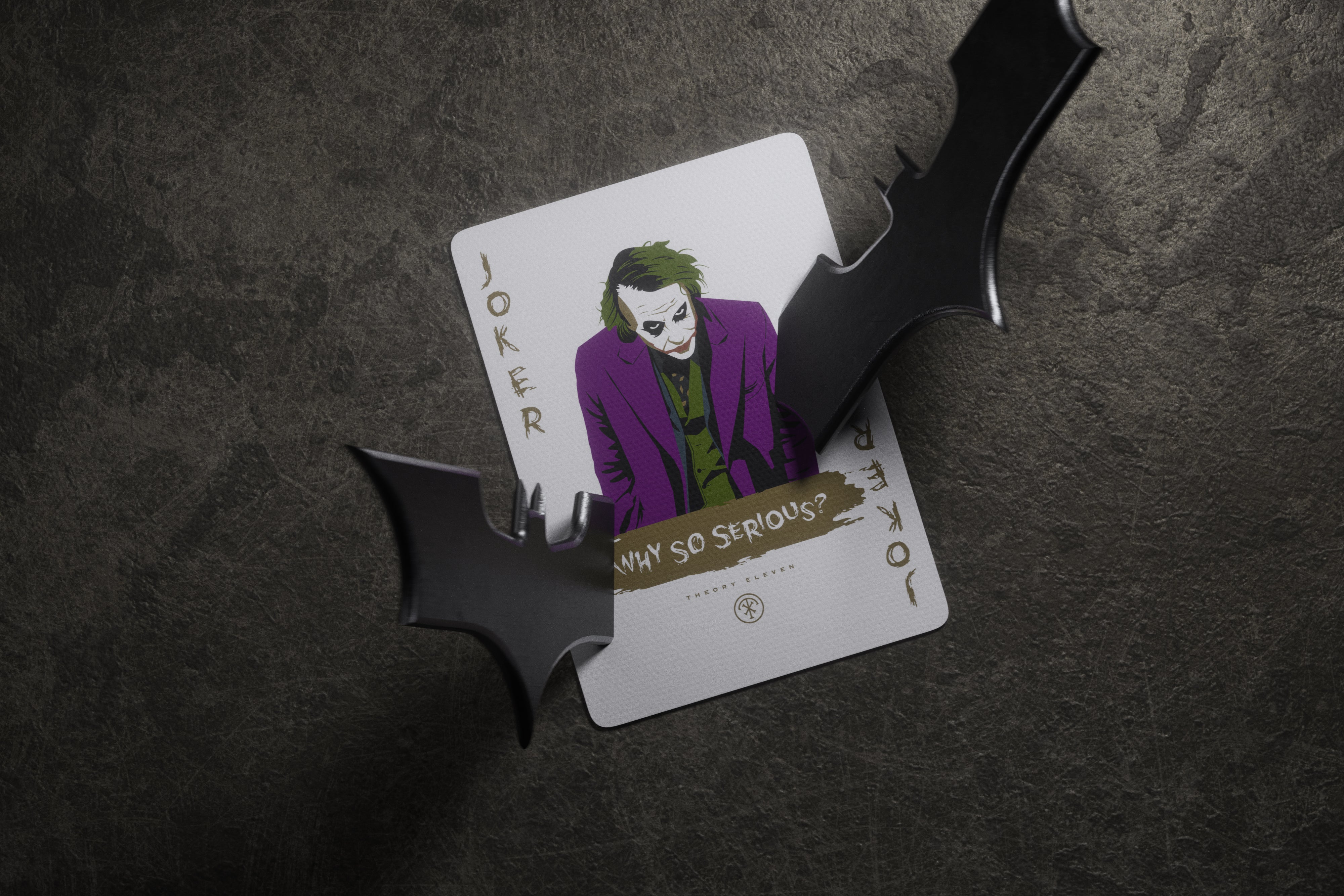 Batman Imagecard Batman Joker Playing Card