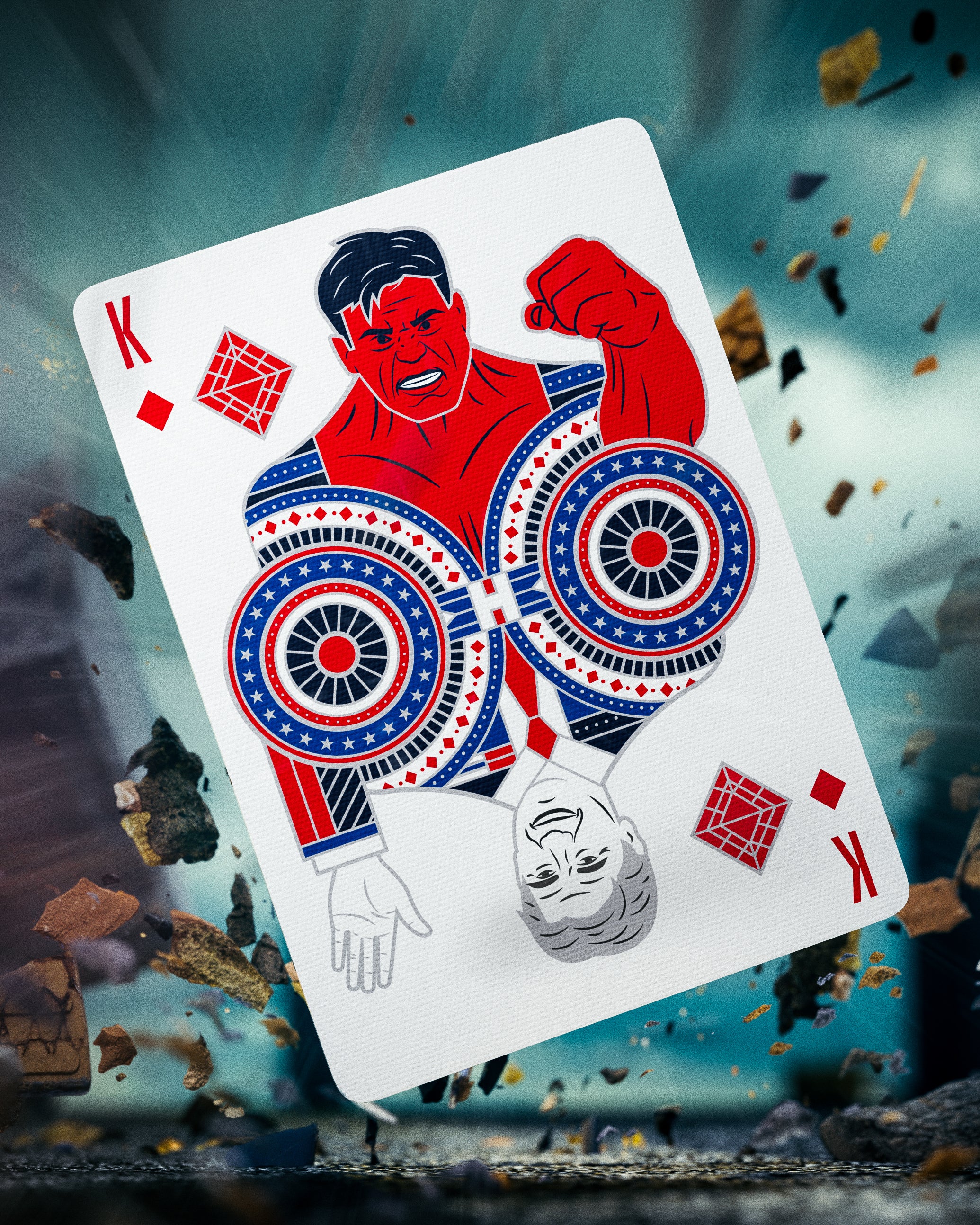 Captain America Playing Cards | theory11