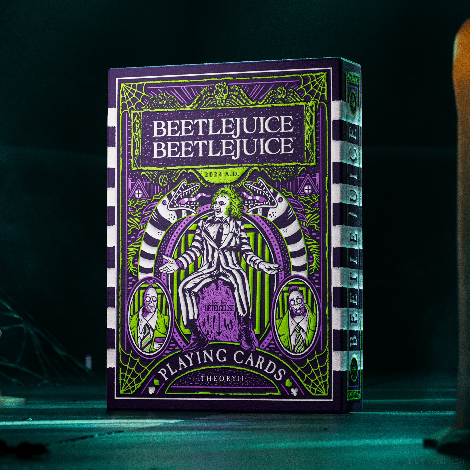 Cartes à jouer Beetlejuice - T11-BEETLEJUICE-DECK Cartes à jouer Beetlejuice - T11-BEETLEJUICE-DECK