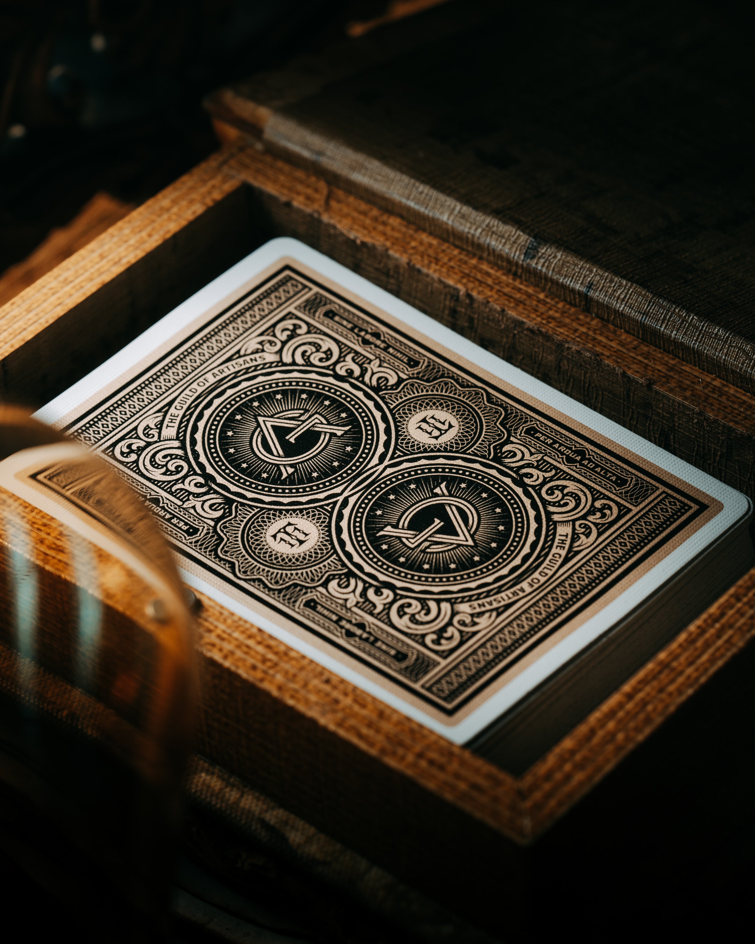 Artisan Playing Cards: Black & Gold Luxury Card Deck Artisan Playing Cards: Black & Gold Luxury Card Deck