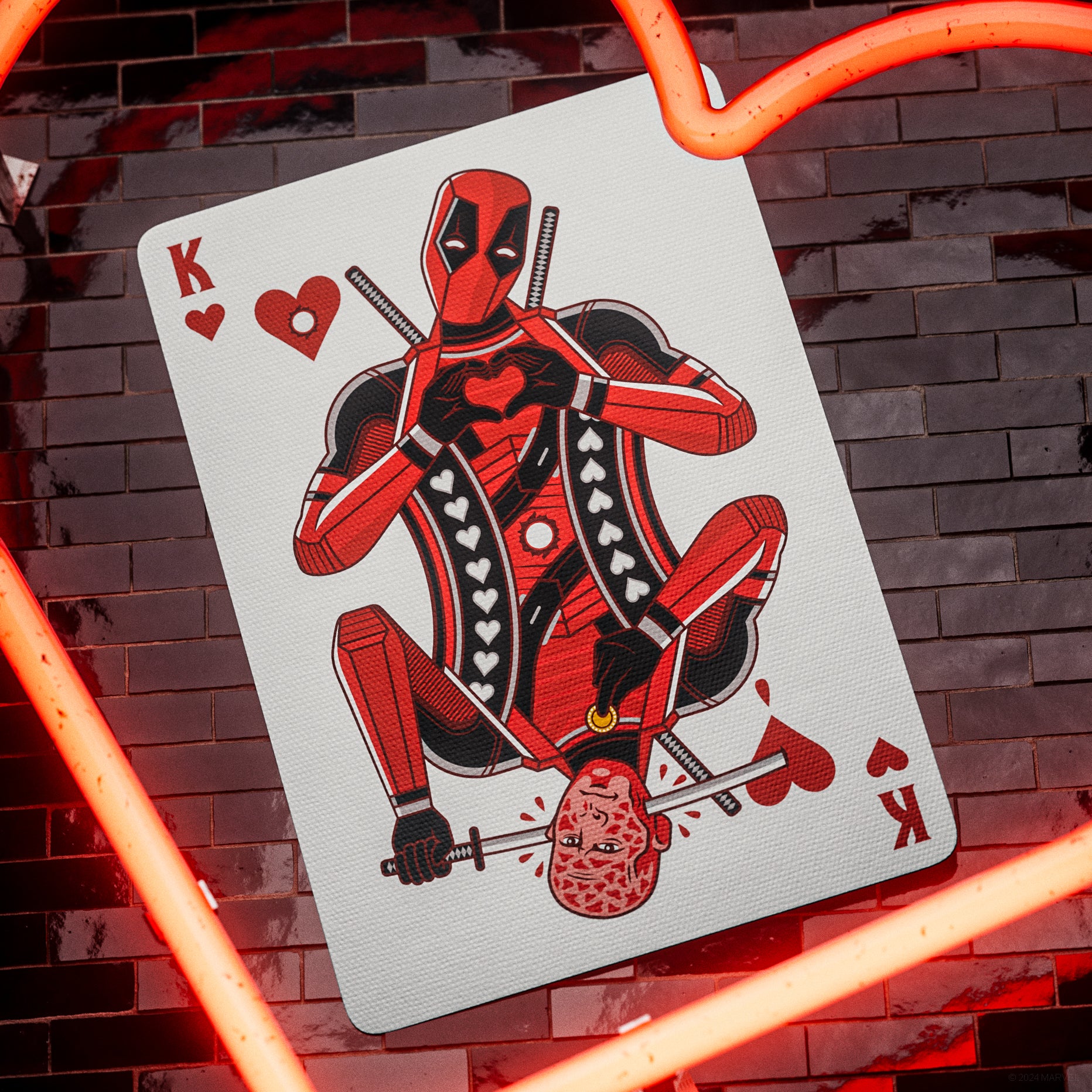 Deadpool Playing Cards