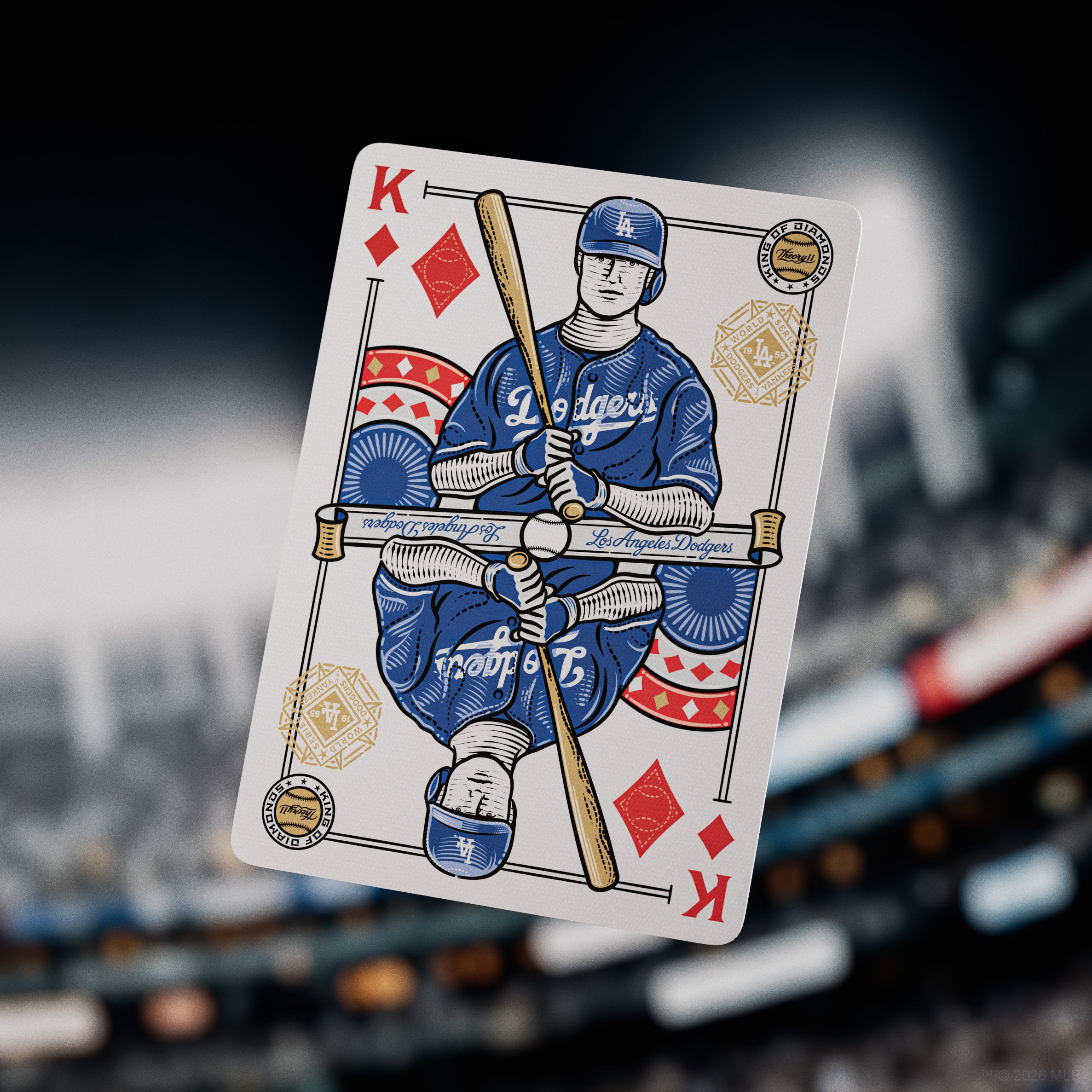 Los Angeles Dodgers Playing Cards | theory11