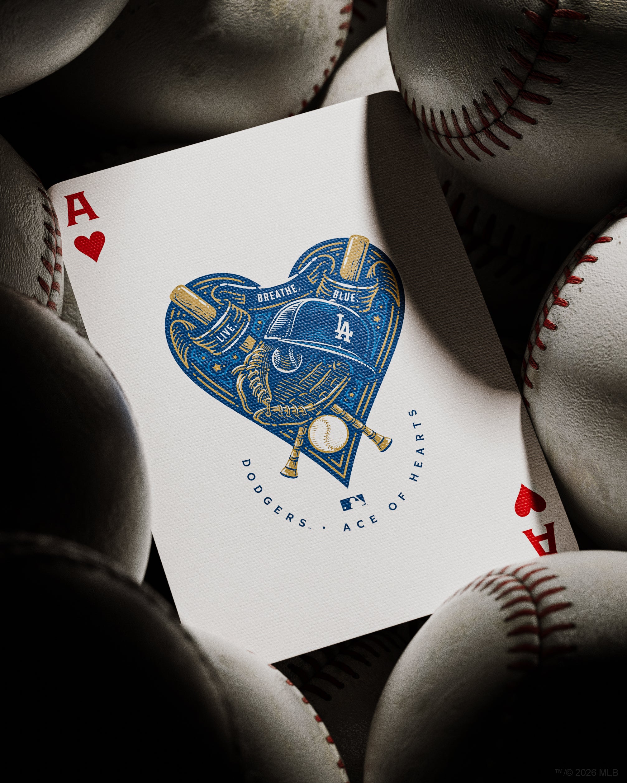 Los Angeles Dodgers Playing Cards | theory11