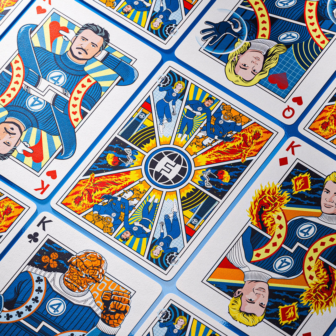Fantastic Four Playing Cards