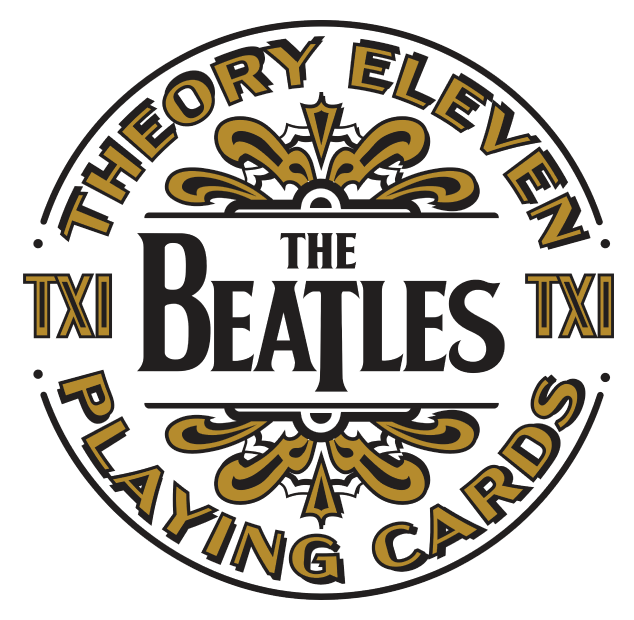 Theory11 The Beatles Playing Cards - Pink Deck, Officially Licensed Collector's Cards, Custom Designs With Song References