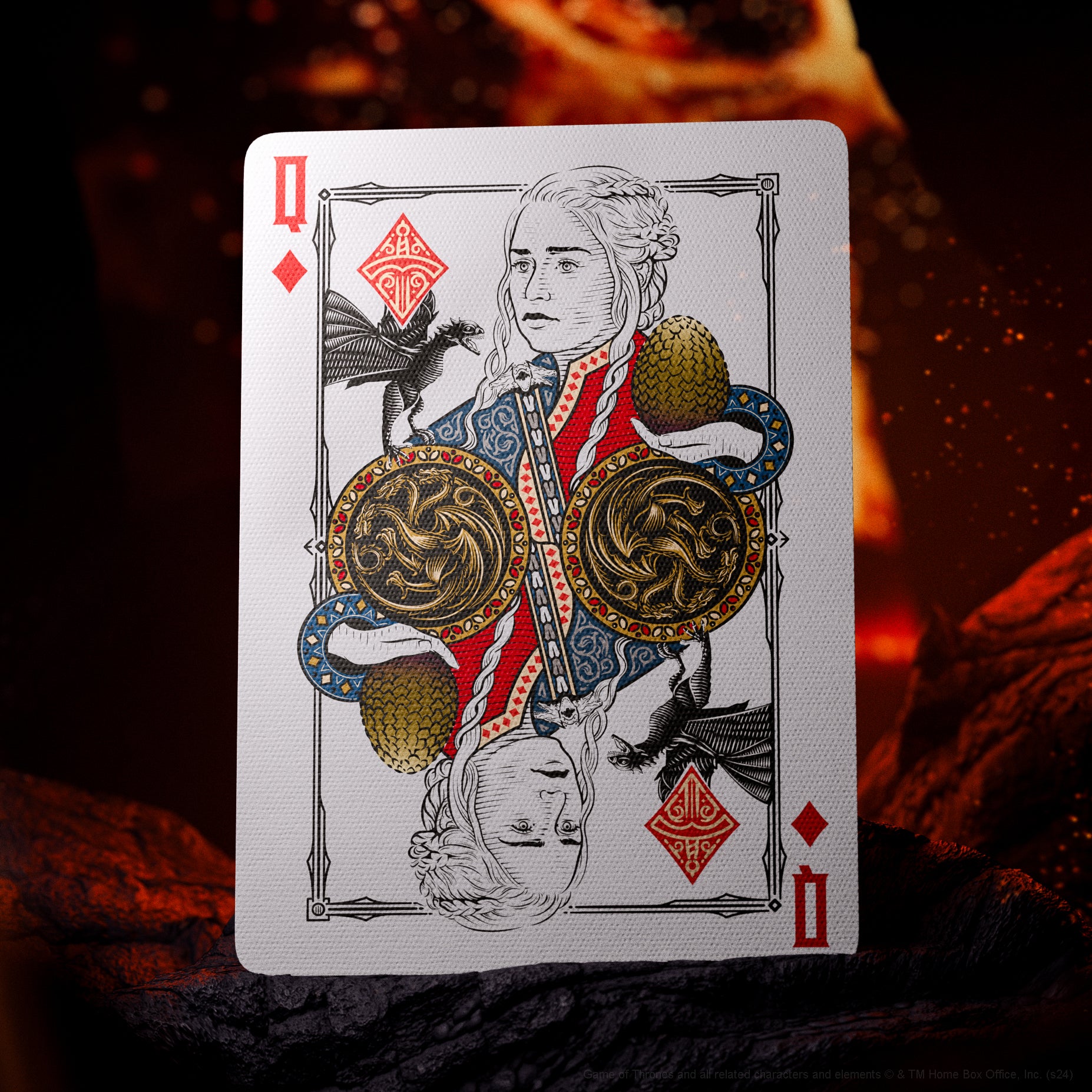 ورق اورجینال بازی تاج و تخت Game of Thrones 12 Game of Thrones Playing Cards