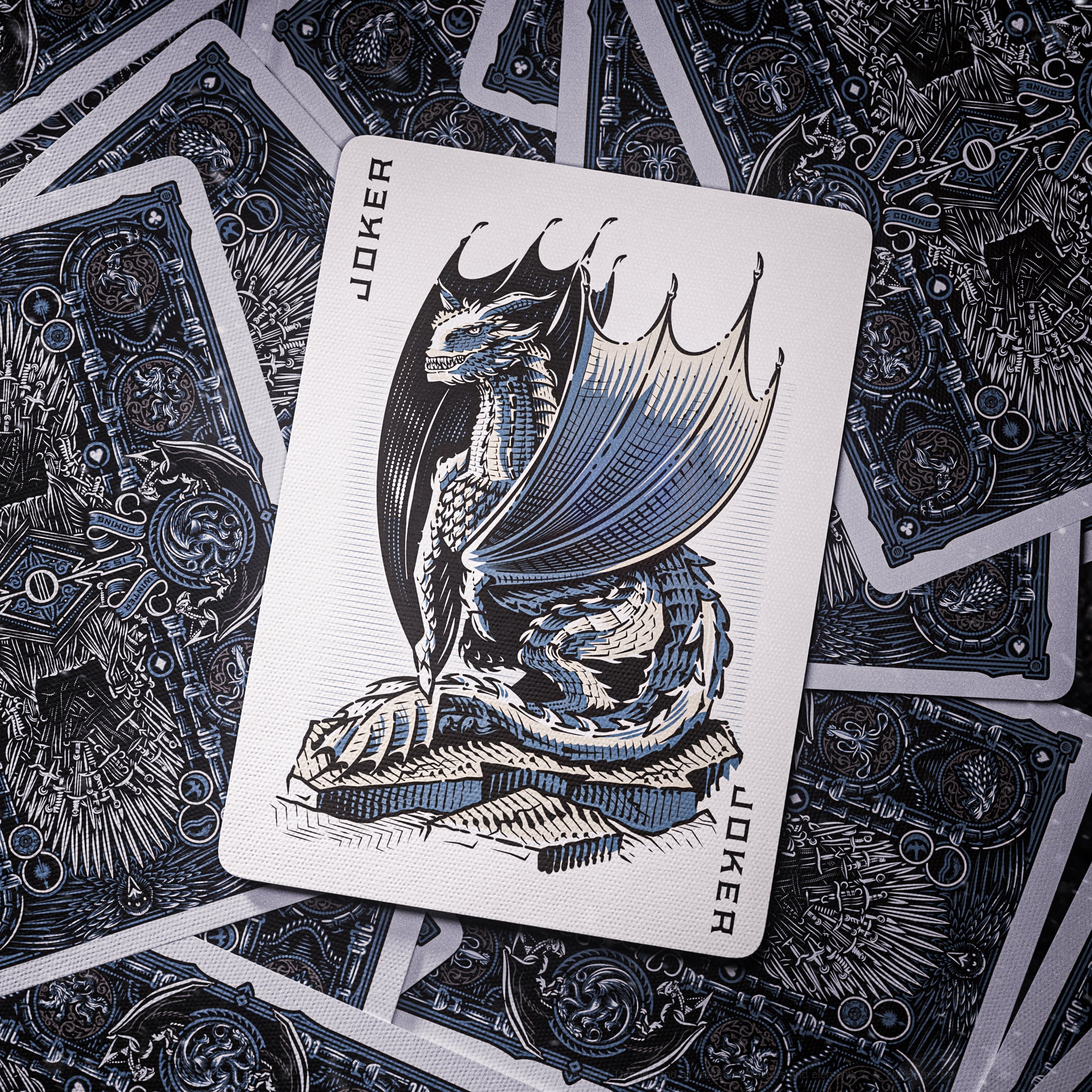 Dark Horse Game Of Thrones Playing Cards | Offiziell Lizenziertes Kartenspiel | 2. Edition