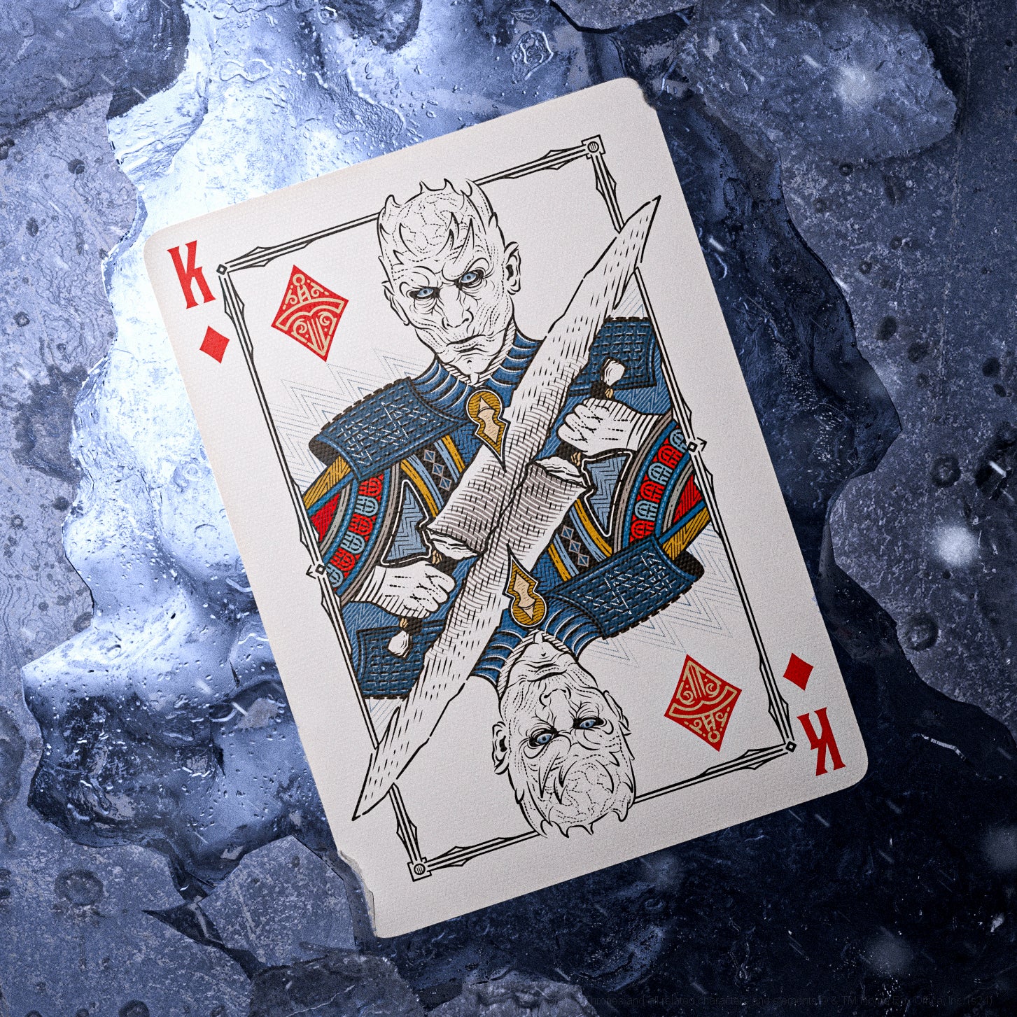 ورق اورجینال بازی تاج و تخت Game of Thrones 14 Game of Thrones Playing Cards