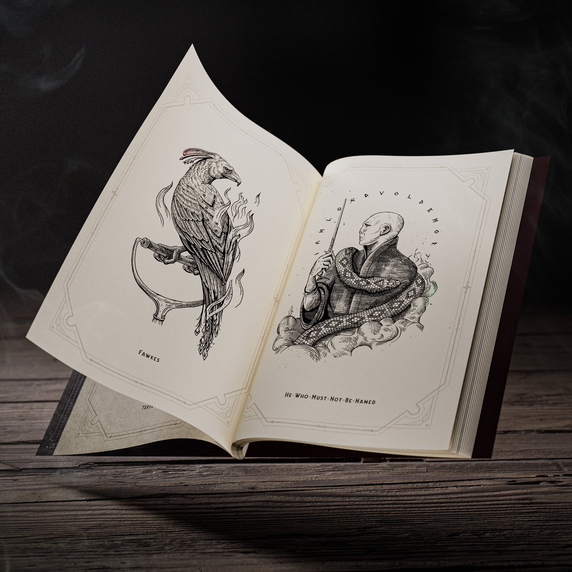 Harry Potter Self-Coloring Book