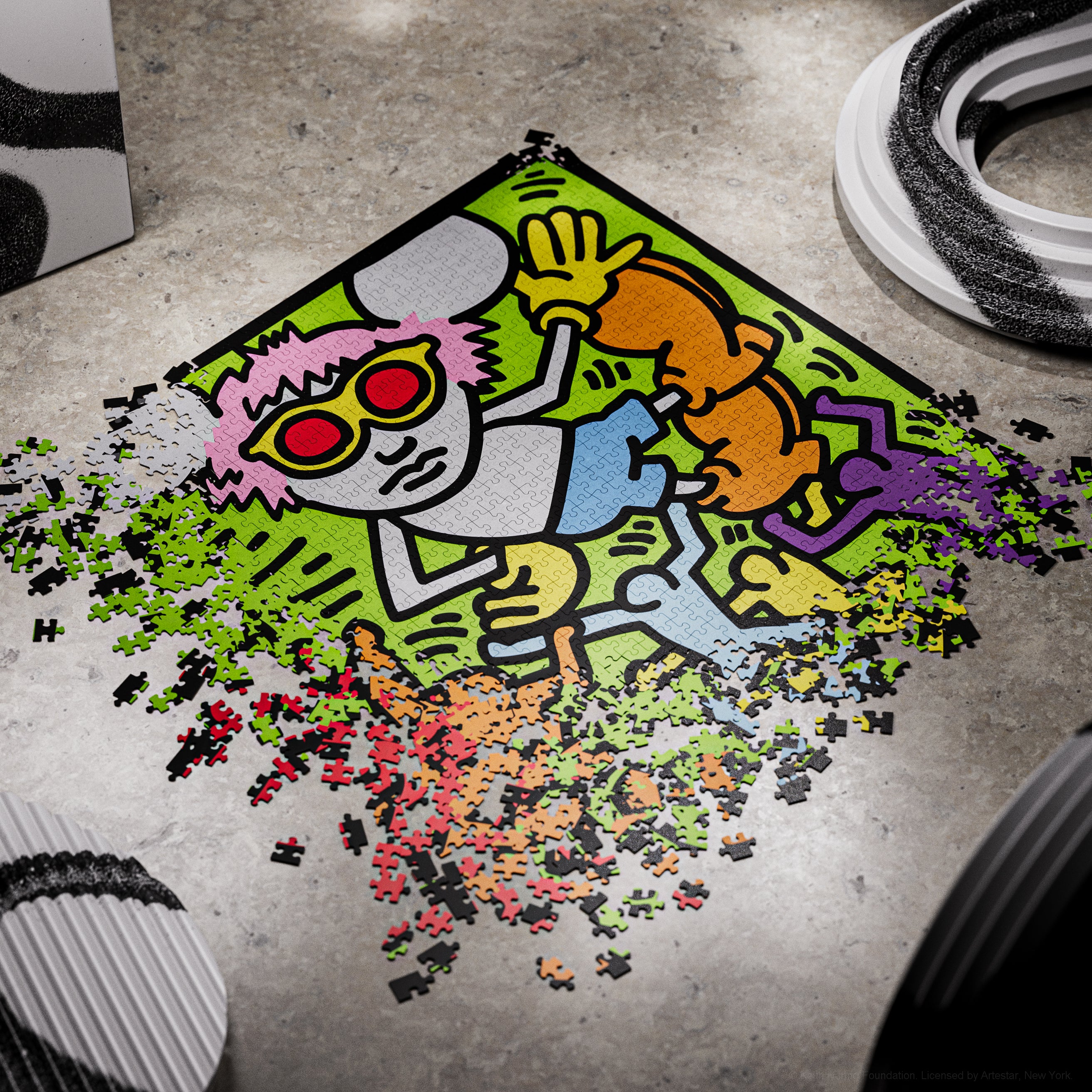Keith Haring Jigsaw Puzzle | theory11