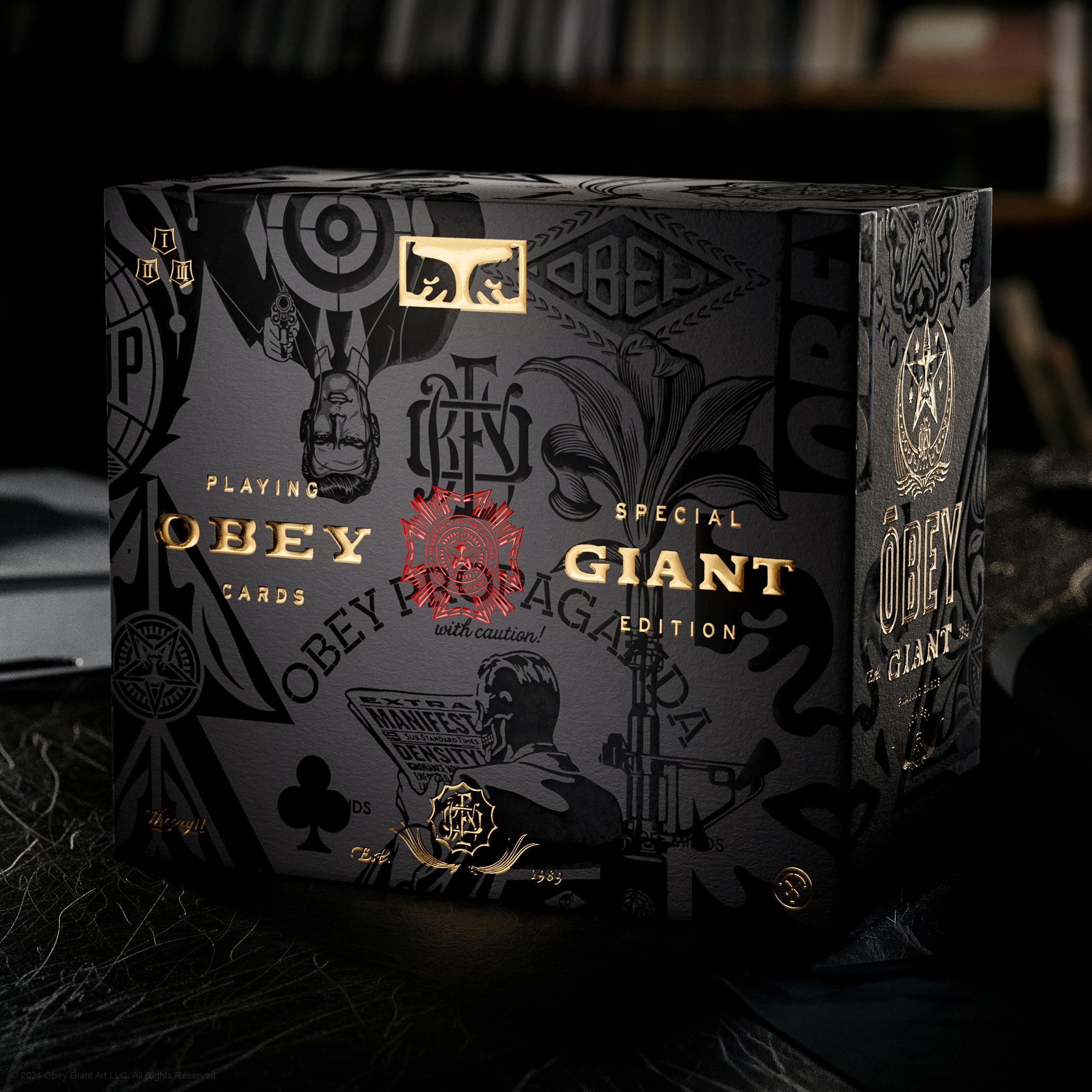 Please Obey The Law. 　5セット OBEY Playing Cards | theory11