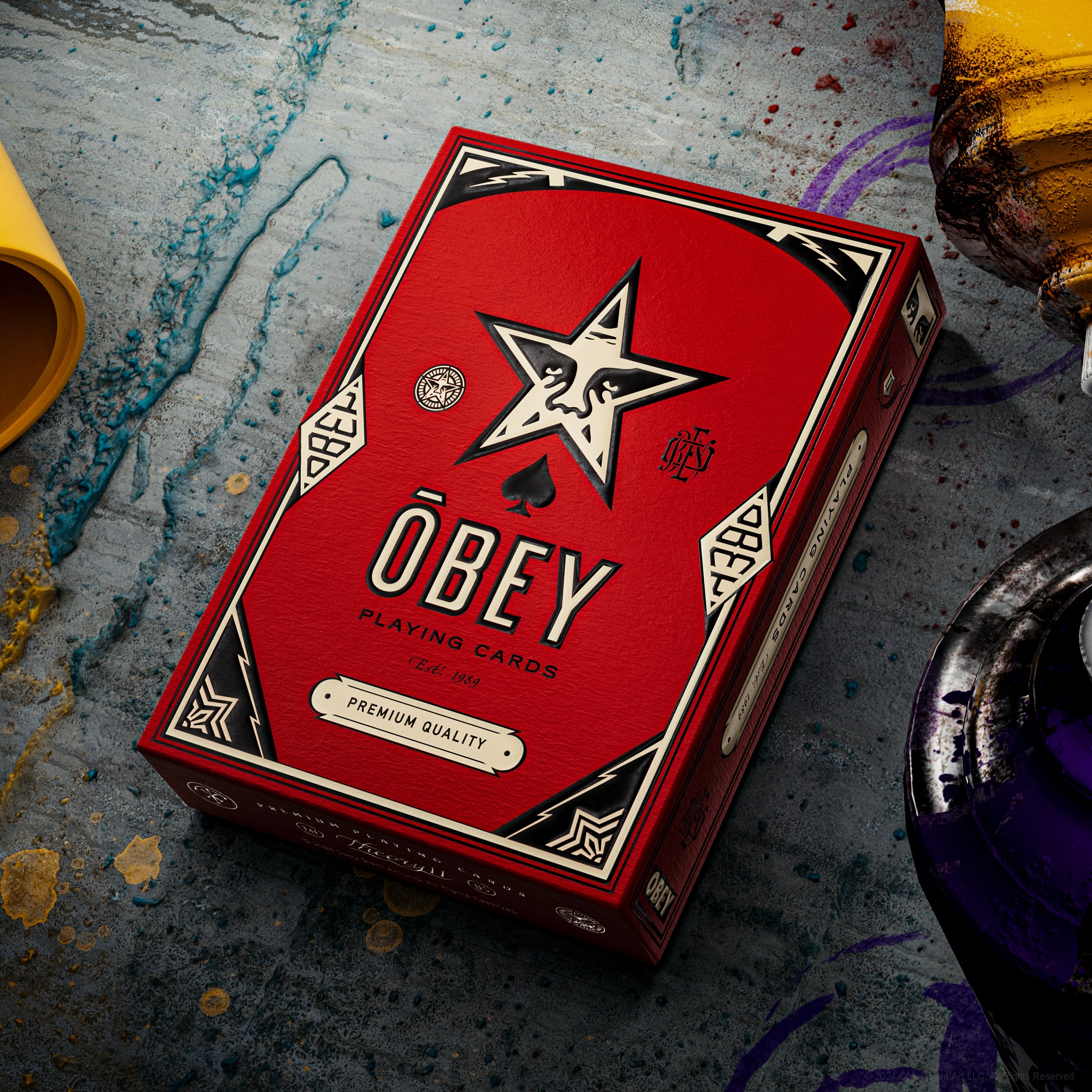 Amazon | OBEY シェパード フェアリー ポストカード BOXセット