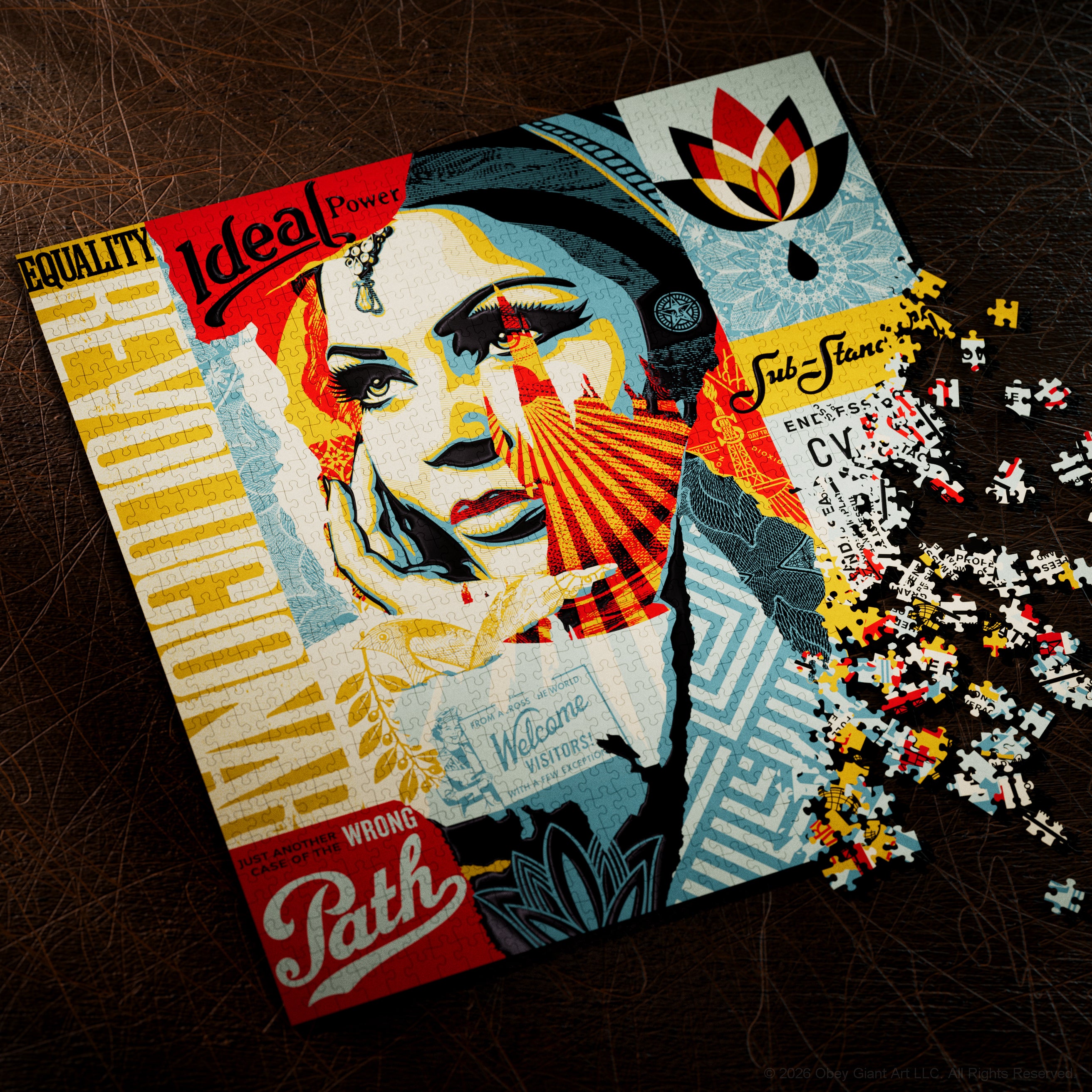 OBEY Jigsaw Puzzle | theory11