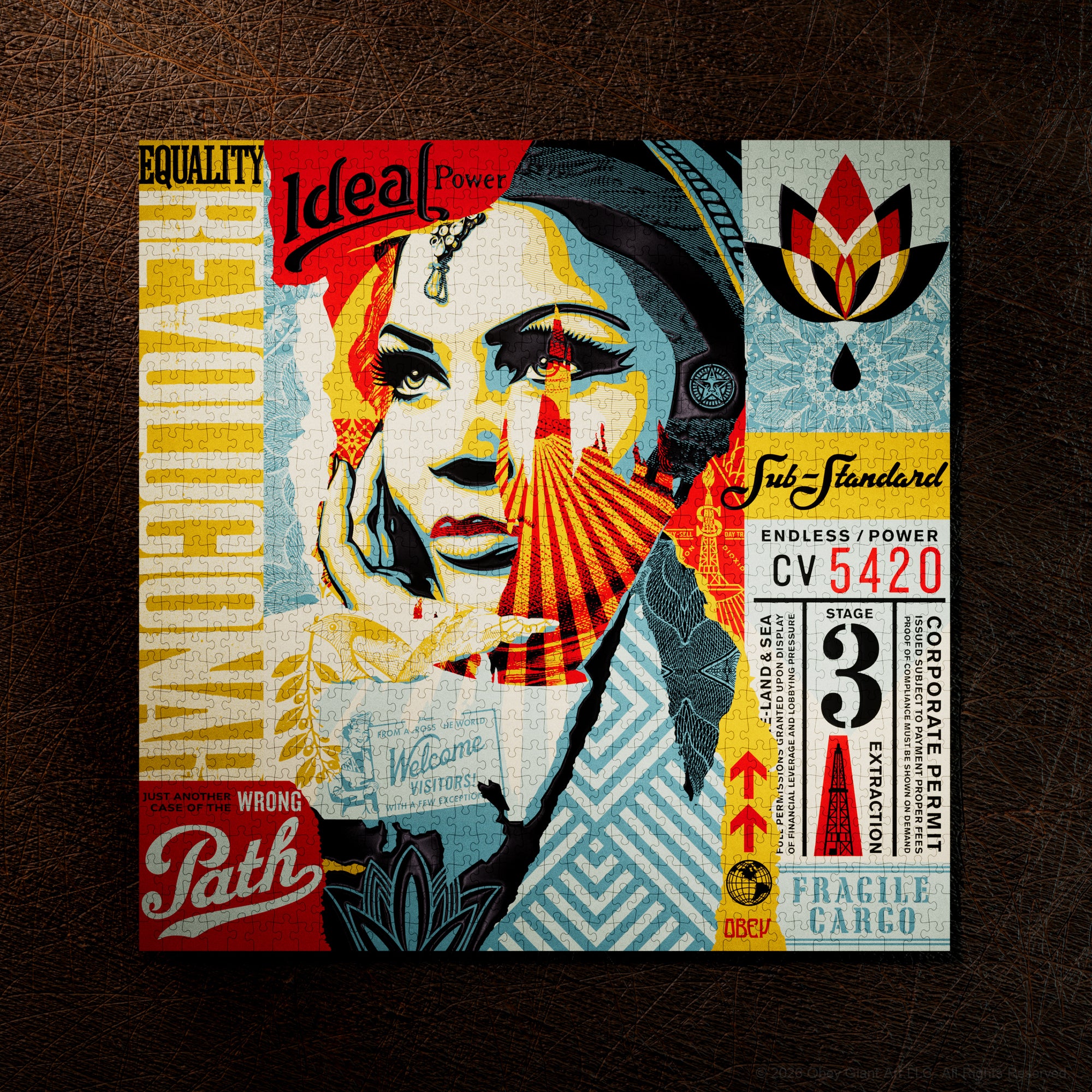 OBEY Jigsaw Puzzle – image 4