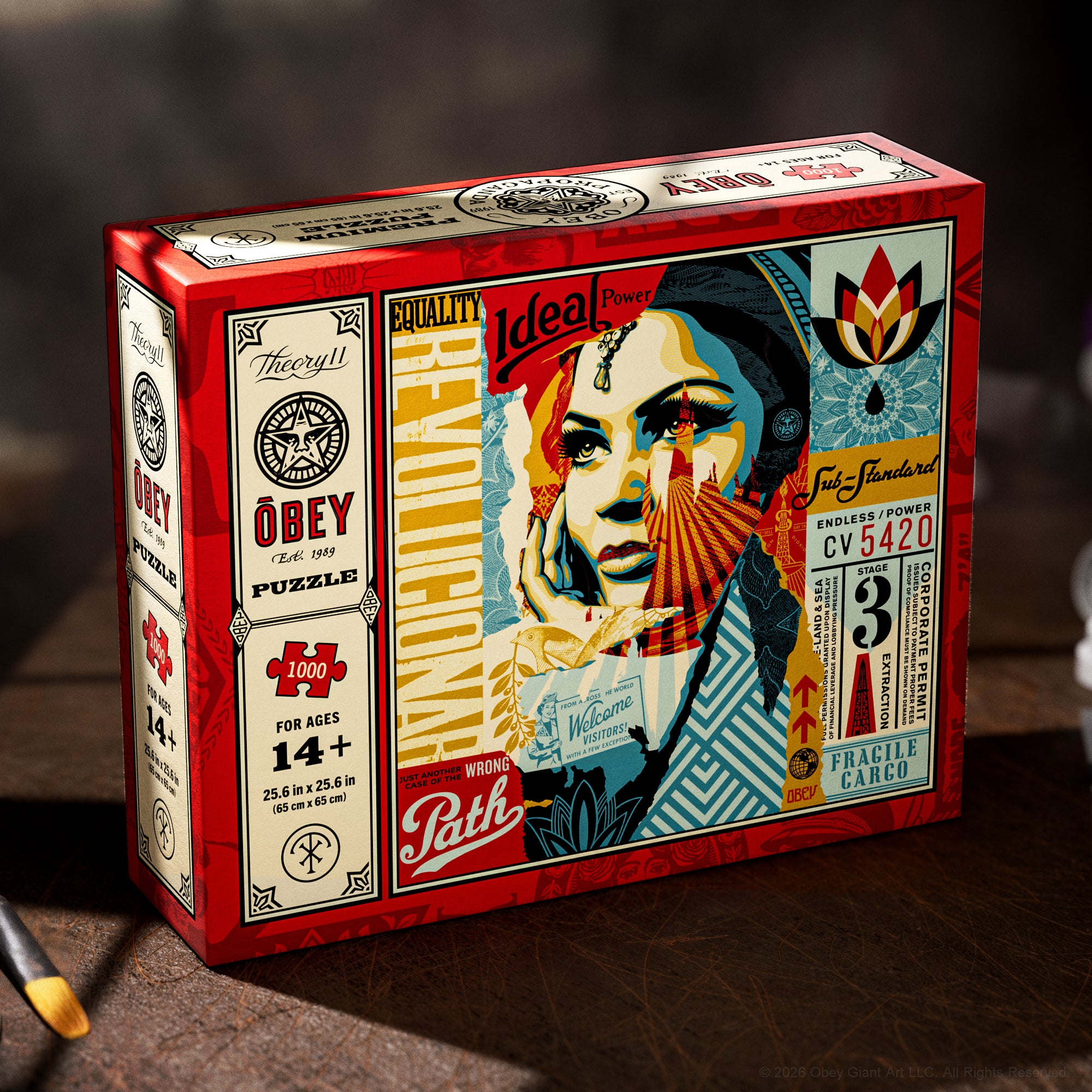 OBEY Jigsaw Puzzle – image 8