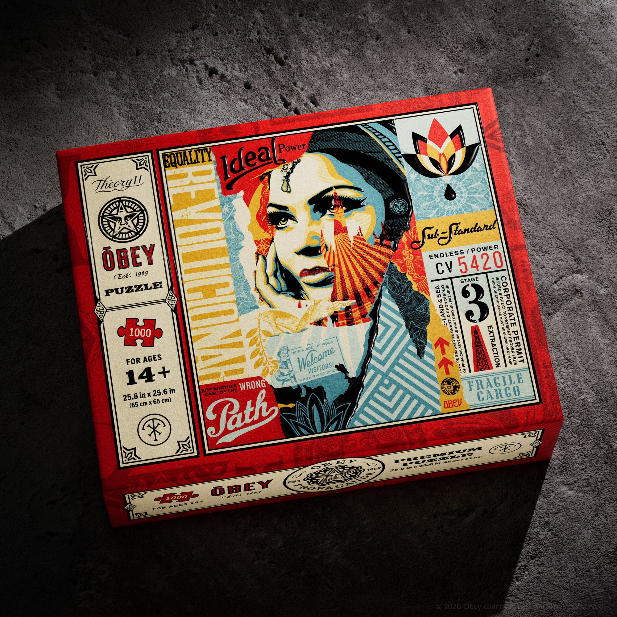 OBEY Jigsaw Puzzle – image 1