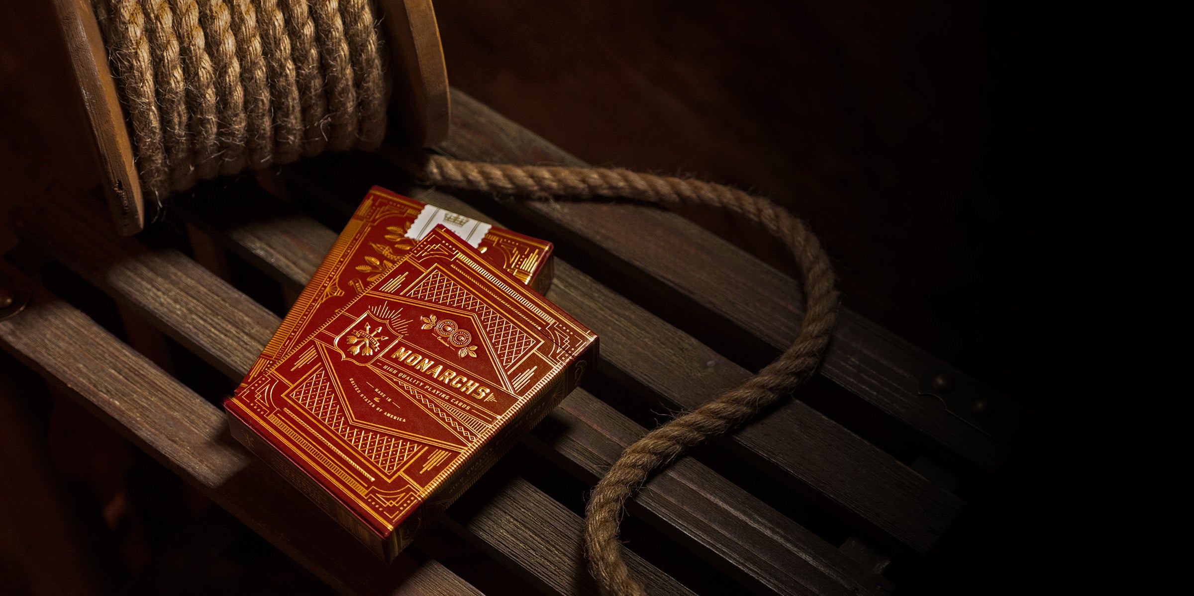 Red Monarch Playing Cards | theory11