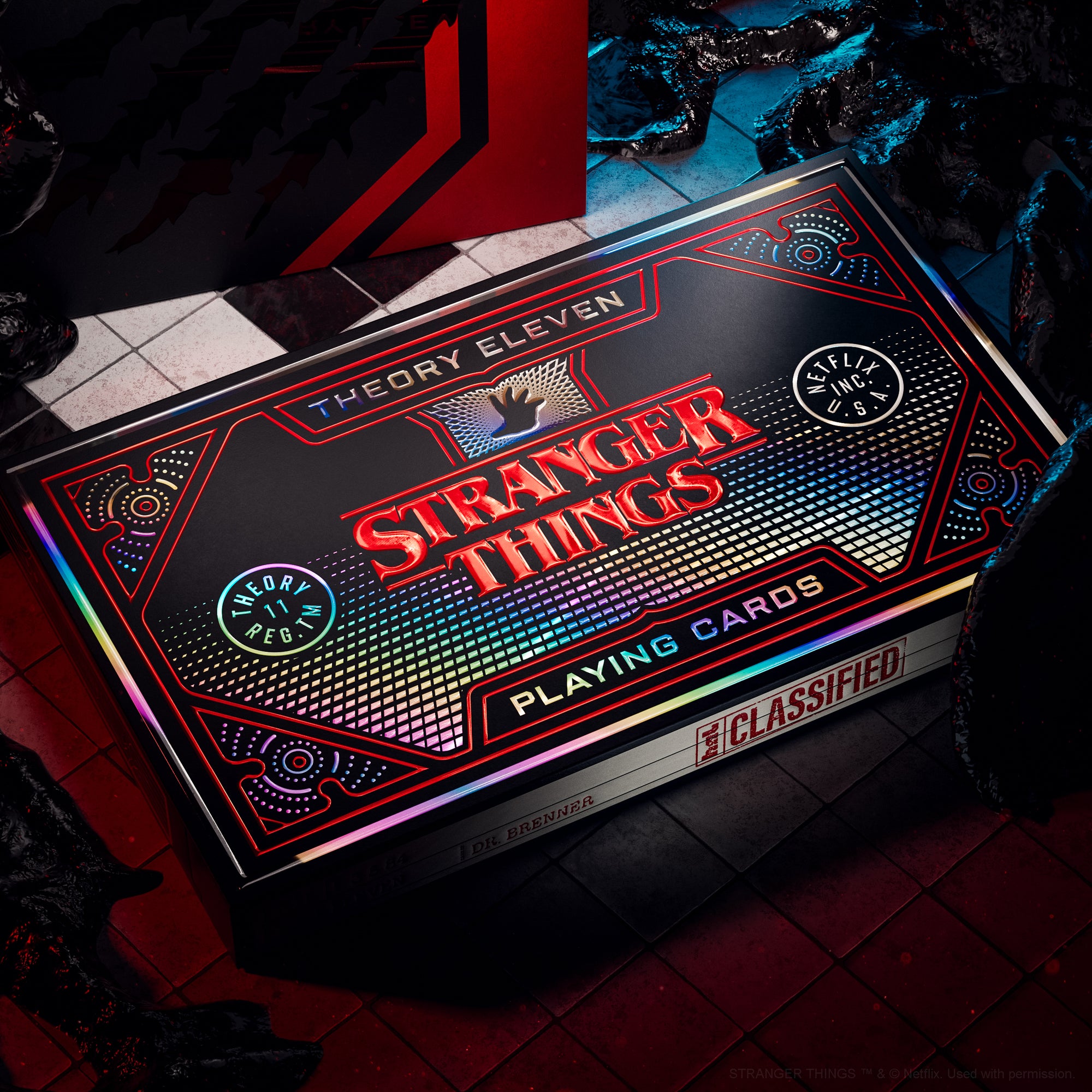 Stranger Things Playing Cards