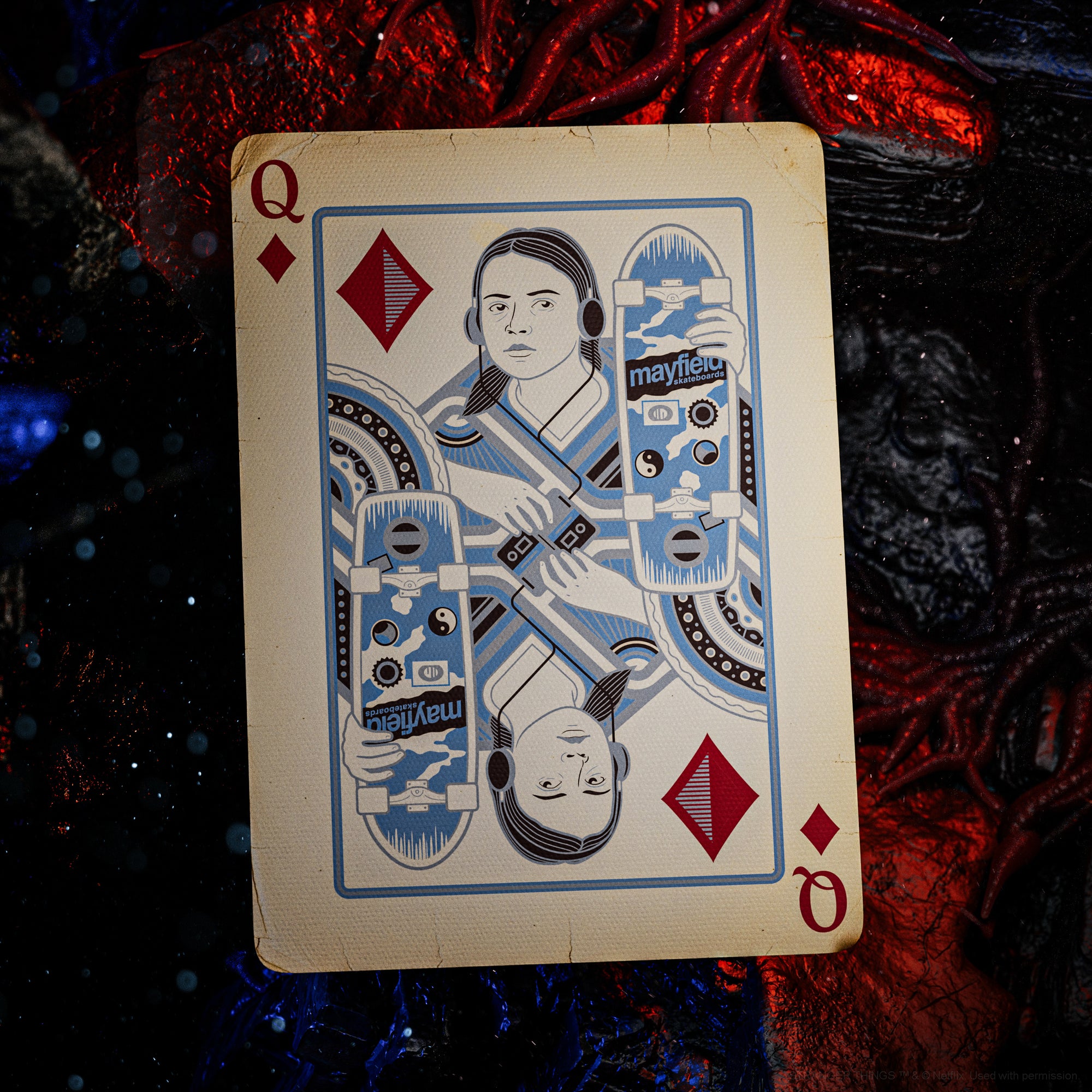 Stranger Things Hive Mind Edition Playing Cards