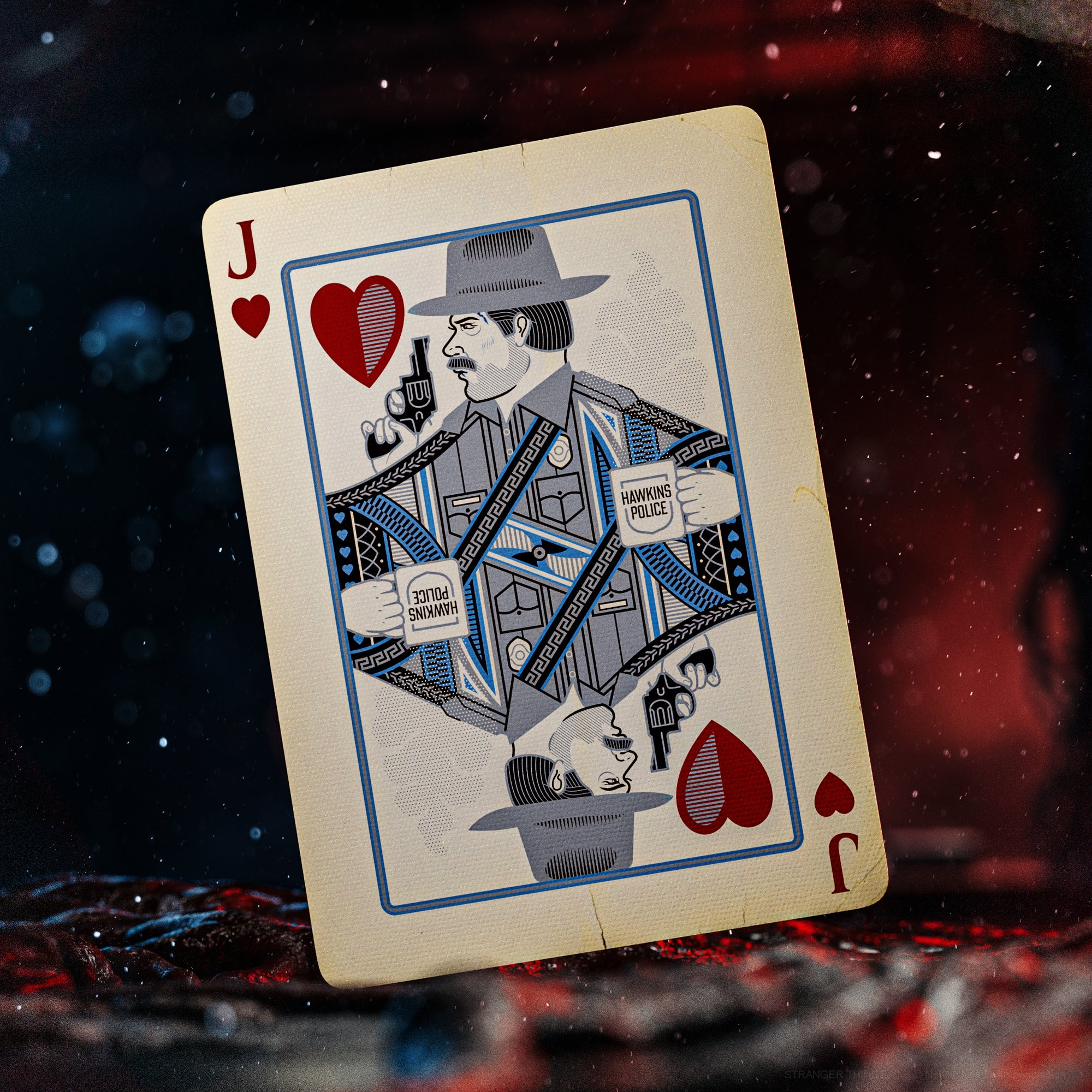 Stranger Things Hive Mind Edition Playing Cards