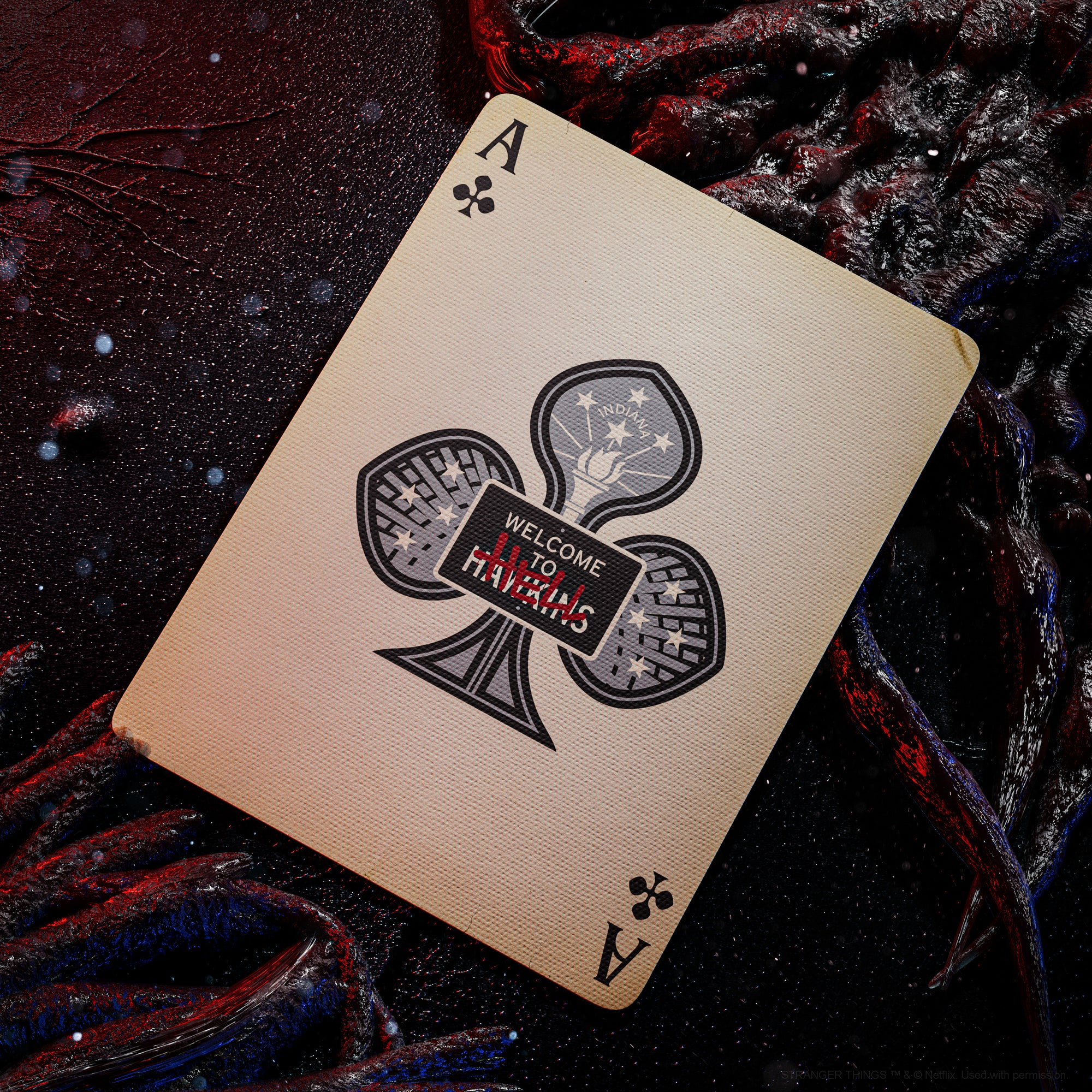 Stranger Things Hive Mind Edition Playing Cards