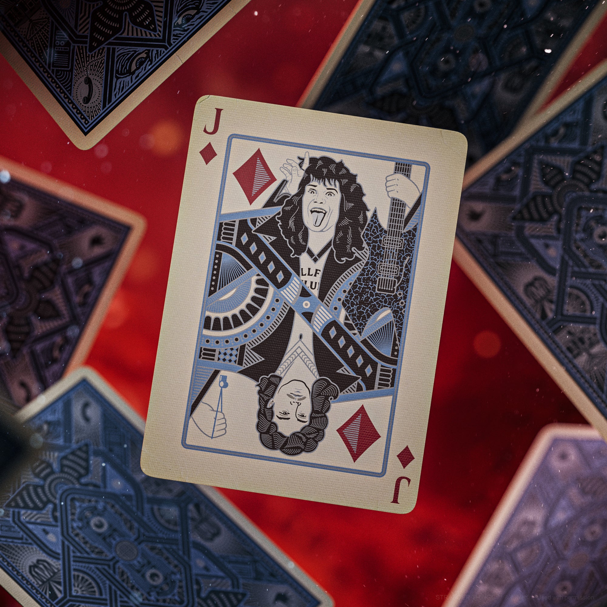 Stranger Things Hive Mind Edition Playing Cards