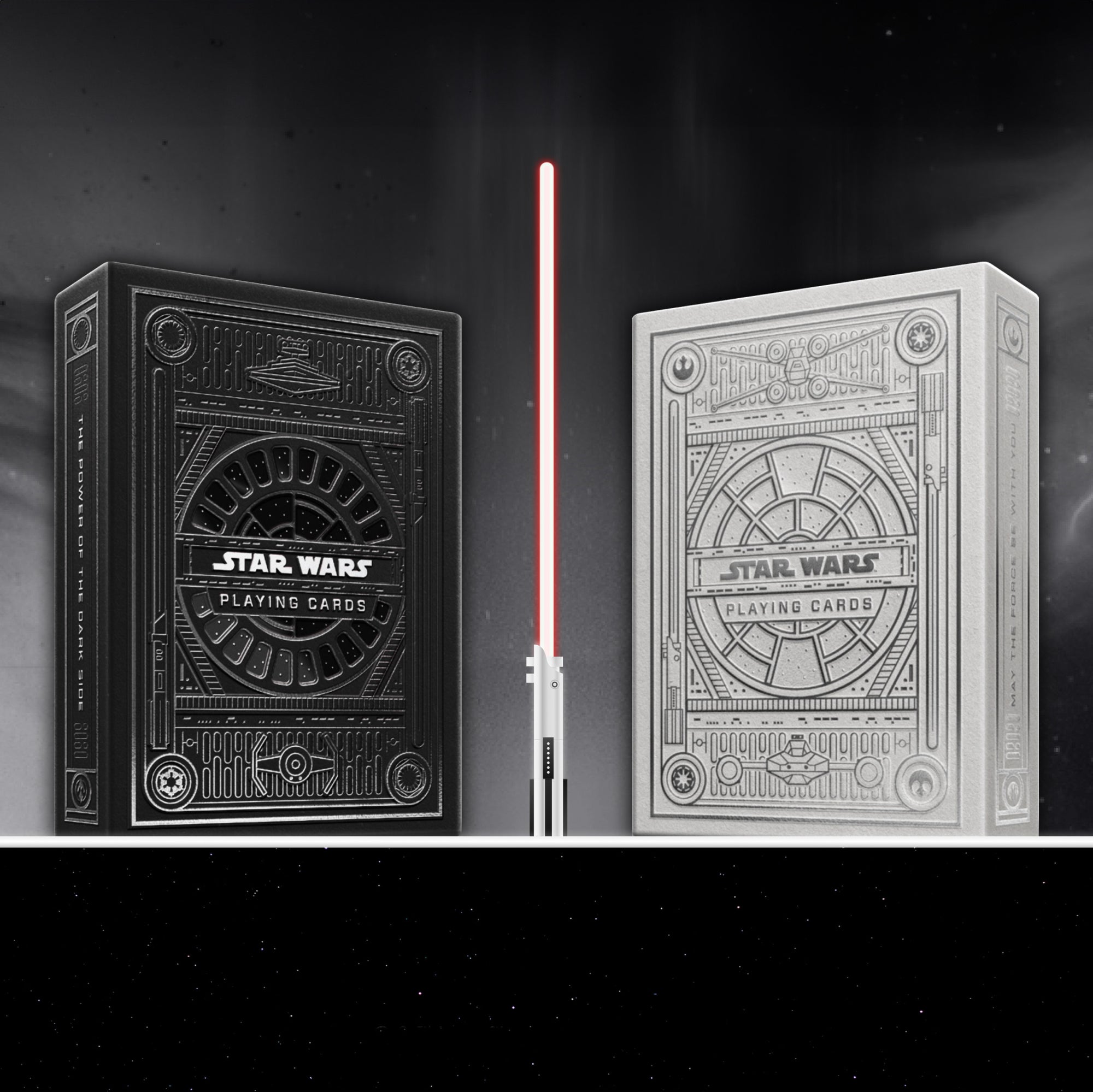 star wars trading card game rare cards Star Wars Playing Cards - Silver Special Edition