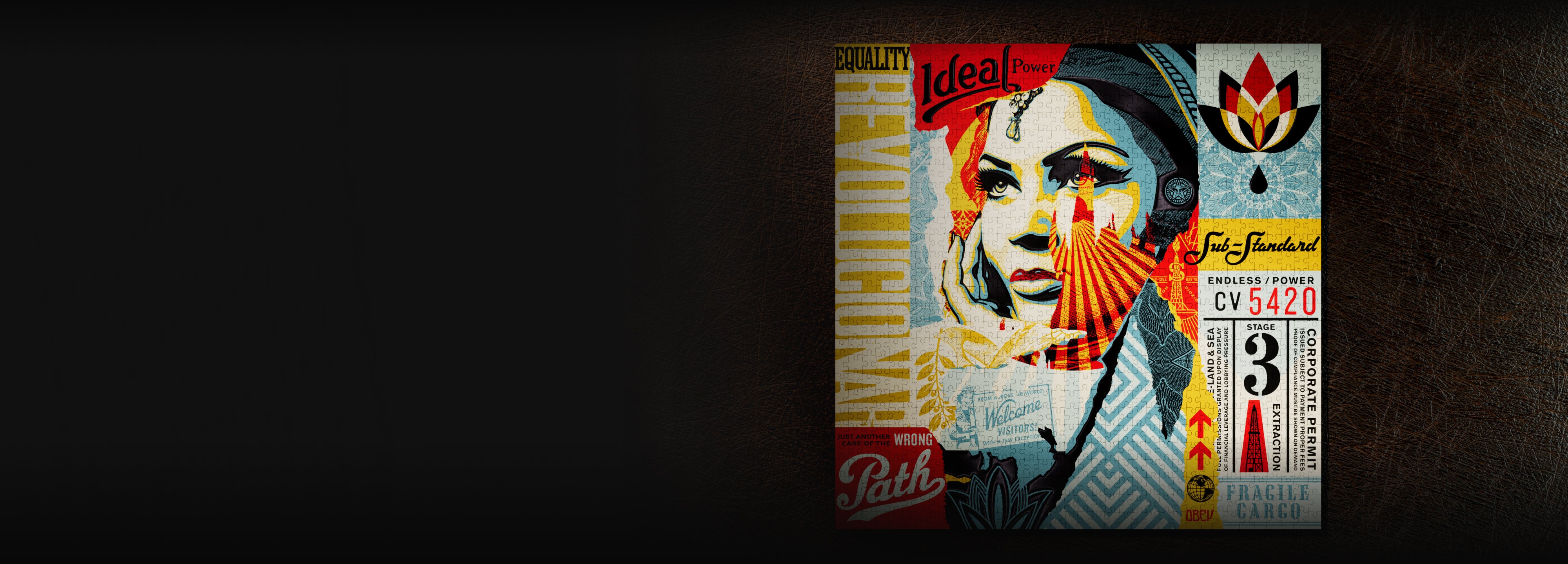 OBEY Jigsaw Puzzle | theory11