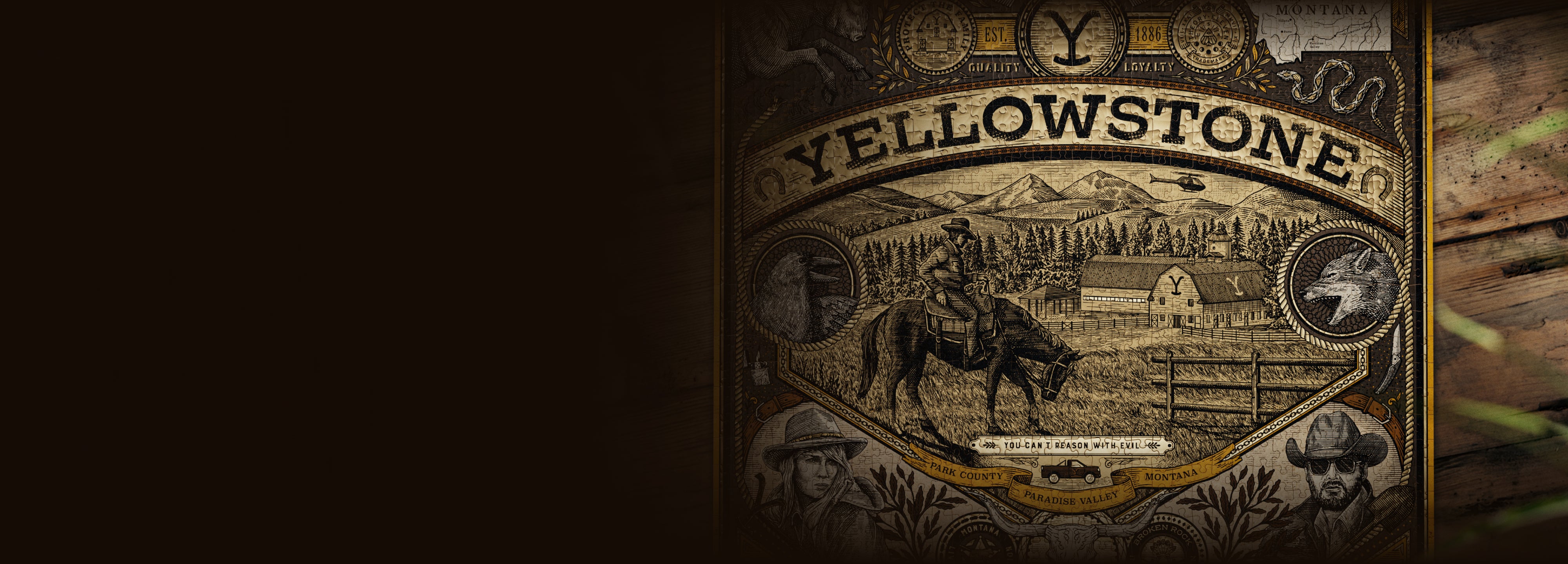 Yellowstone Jigsaw Puzzle | theory11