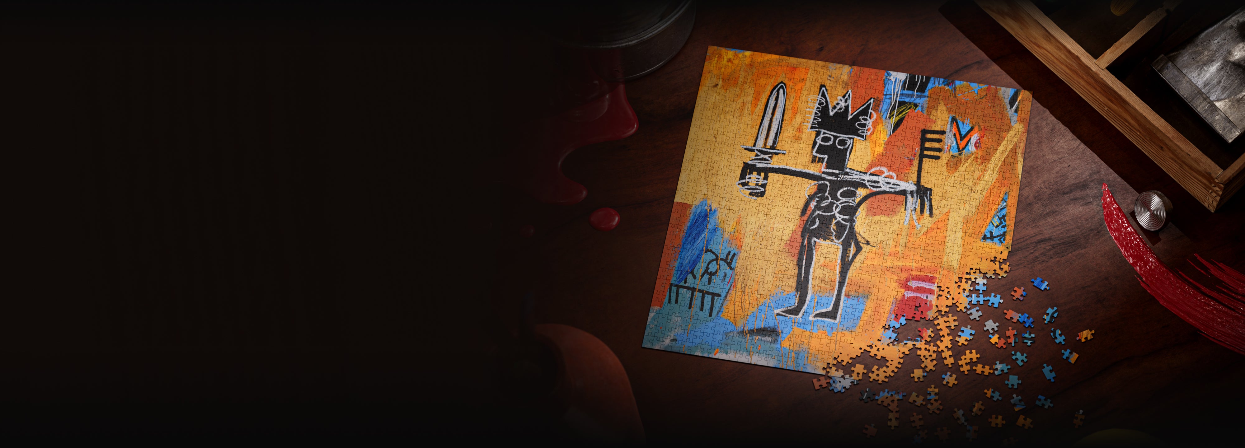 Basquiat Jigsaw Puzzle | theory11
