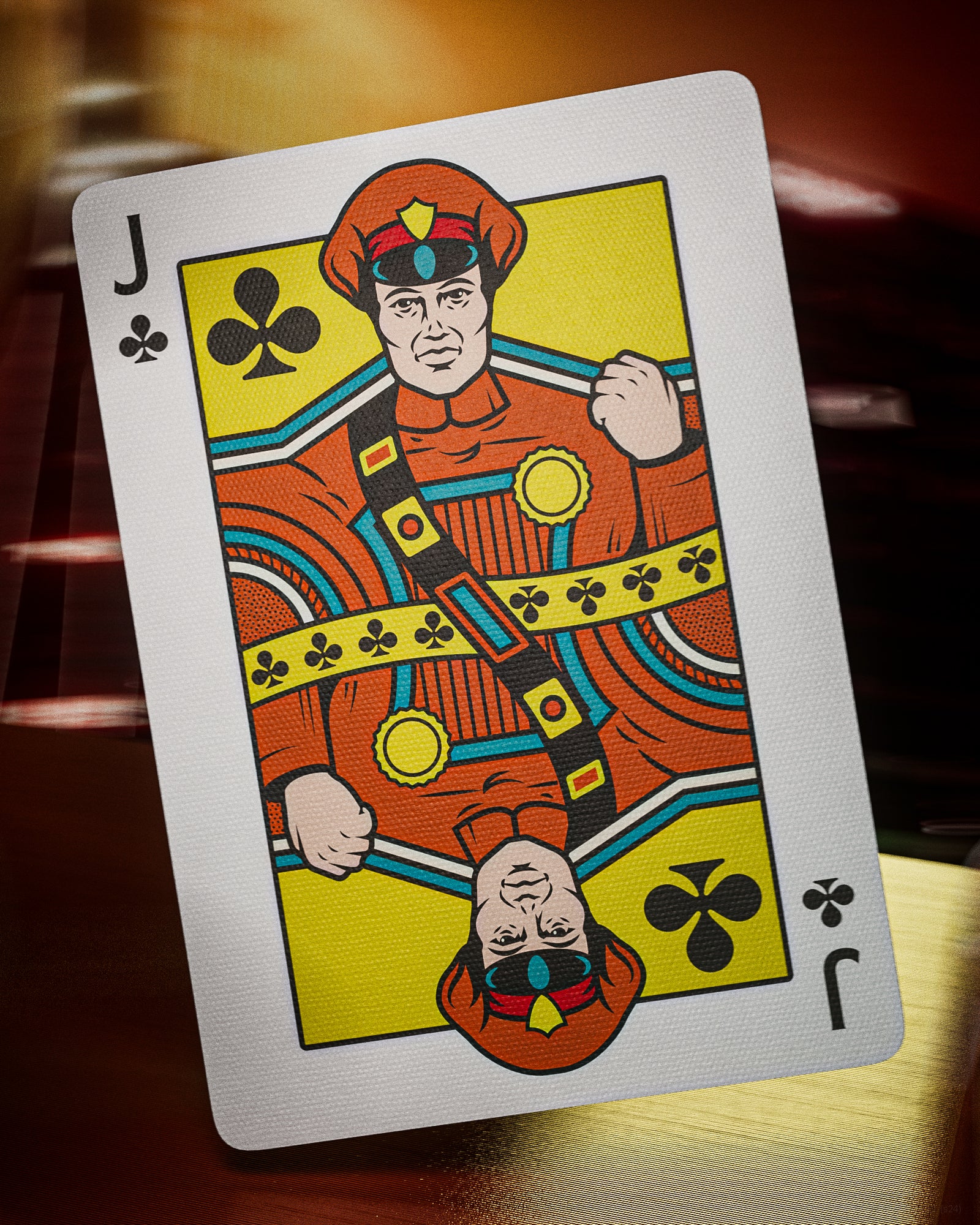 rare superman cards Playing Cards