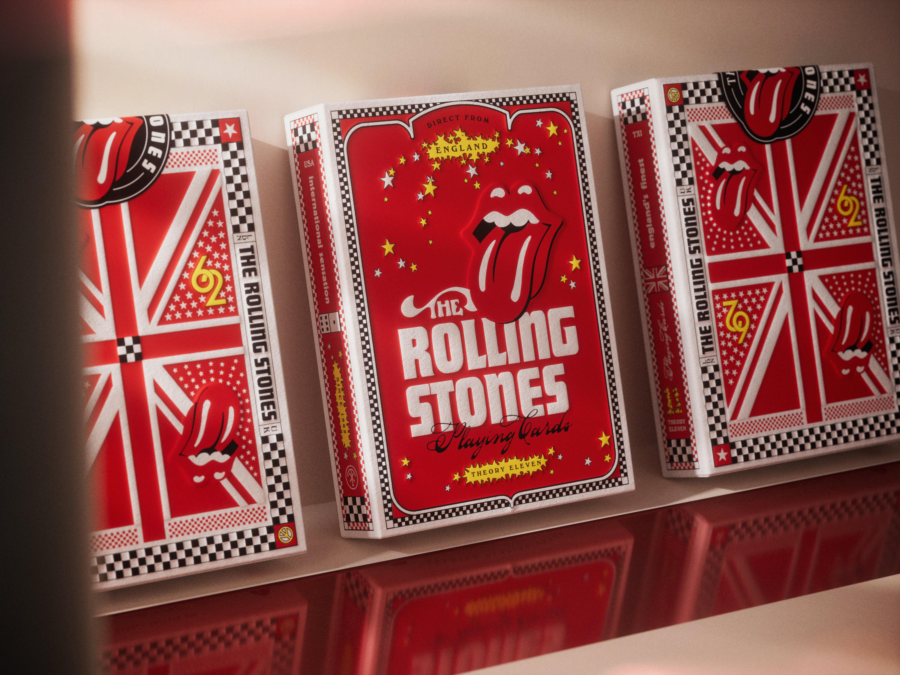 Rolling Stones Playing Cards