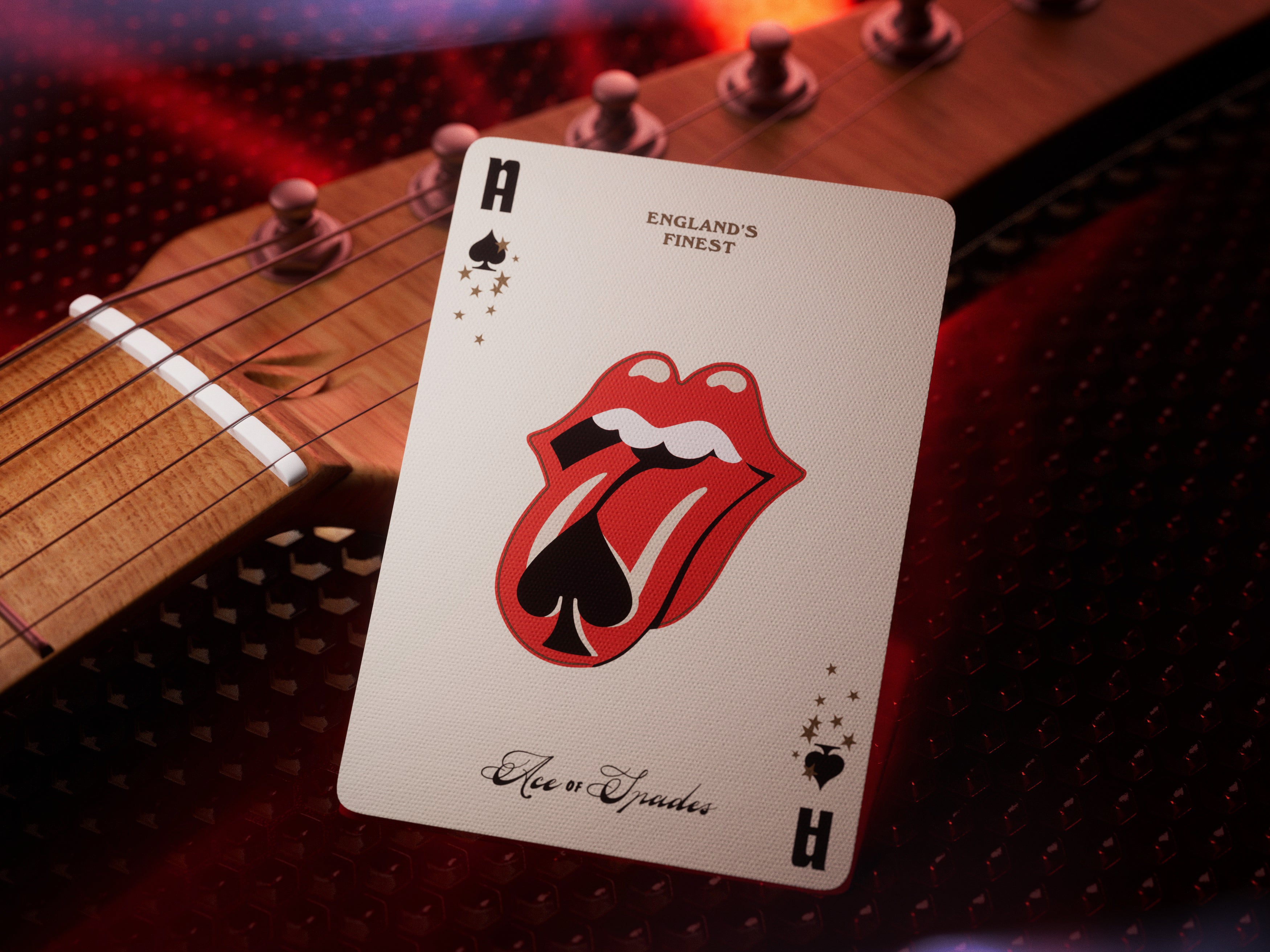 Rolling Stones Playing Cards