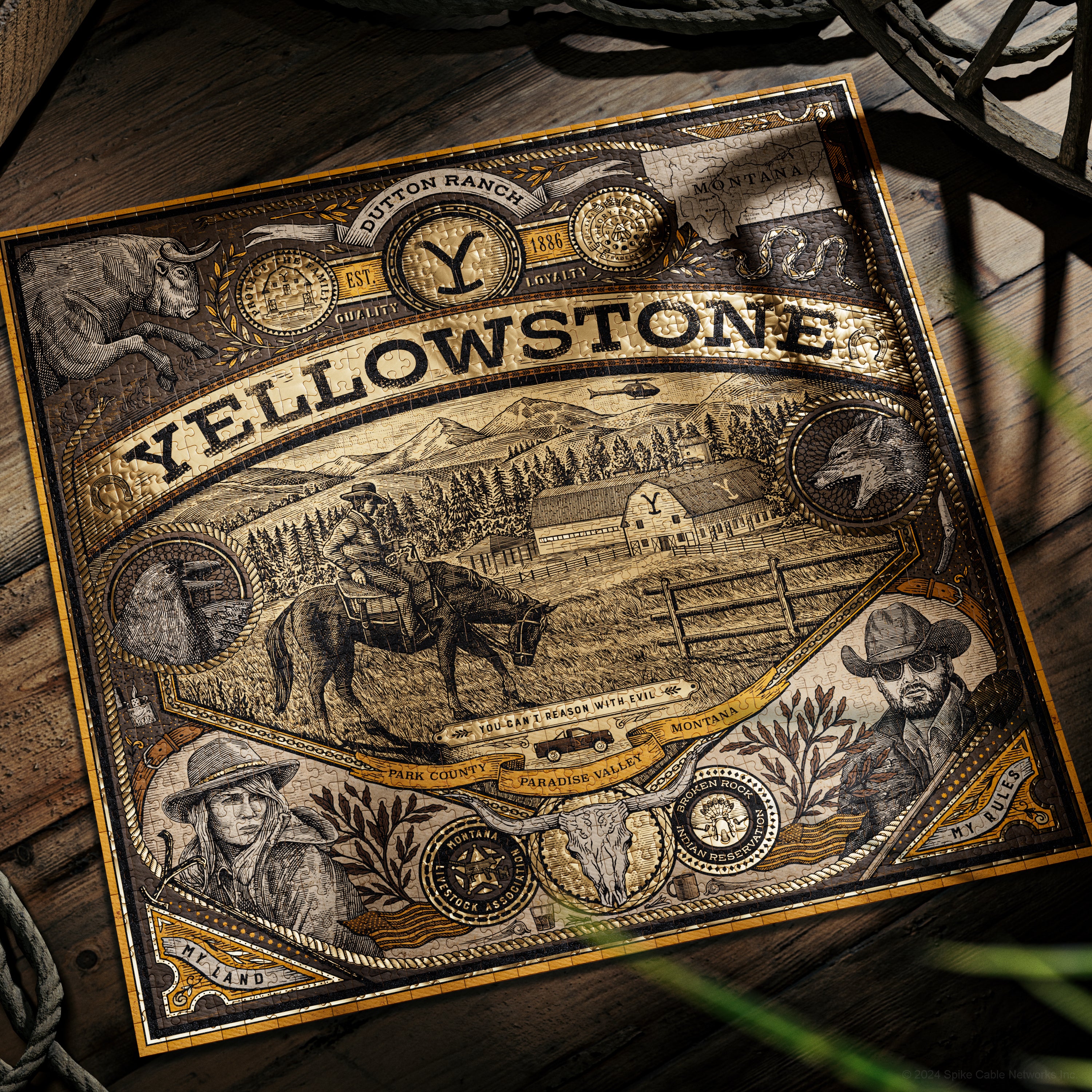 イエローストーン Yellowstone Jigsaw Puzzle | theory11