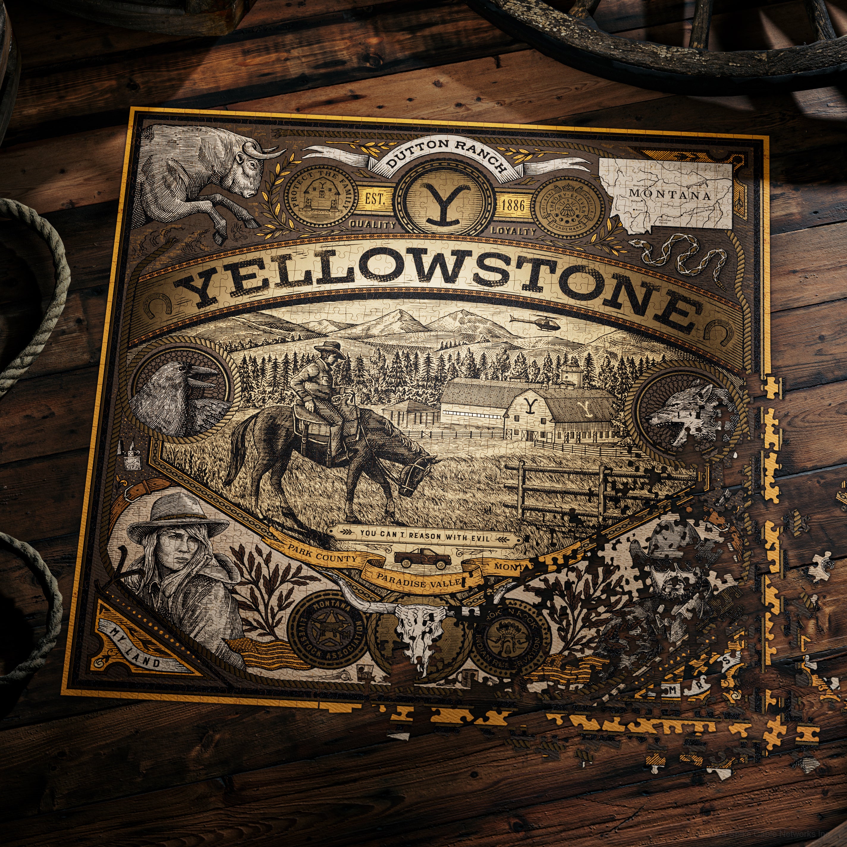 Yellowstone Jigsaw Puzzle