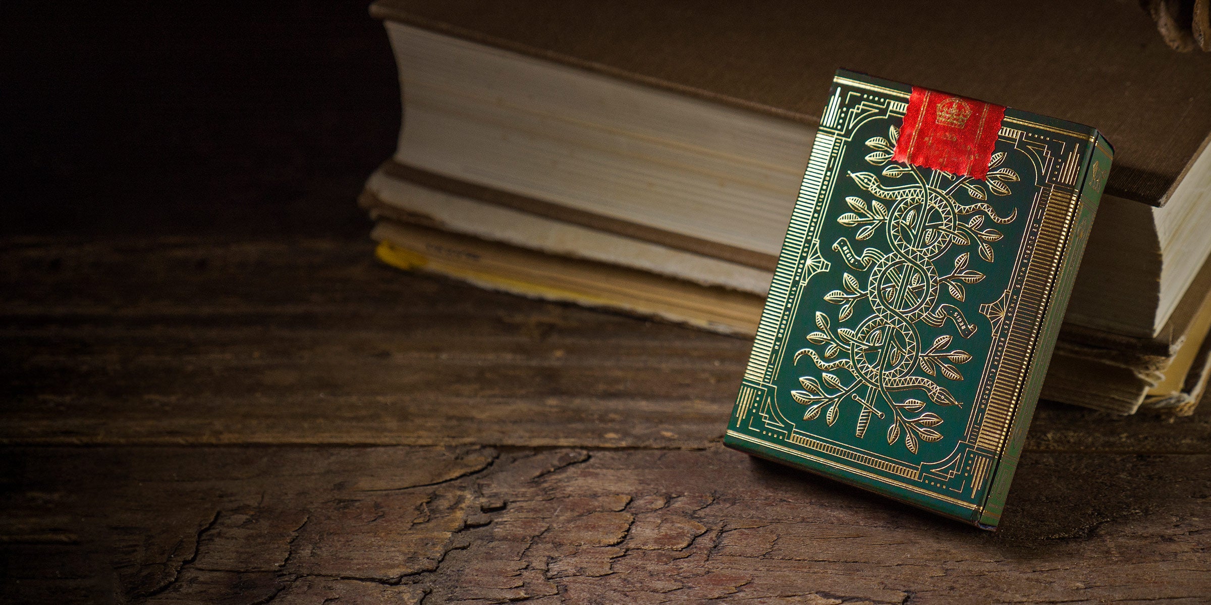 Green Monarch Playing Cards | theory11