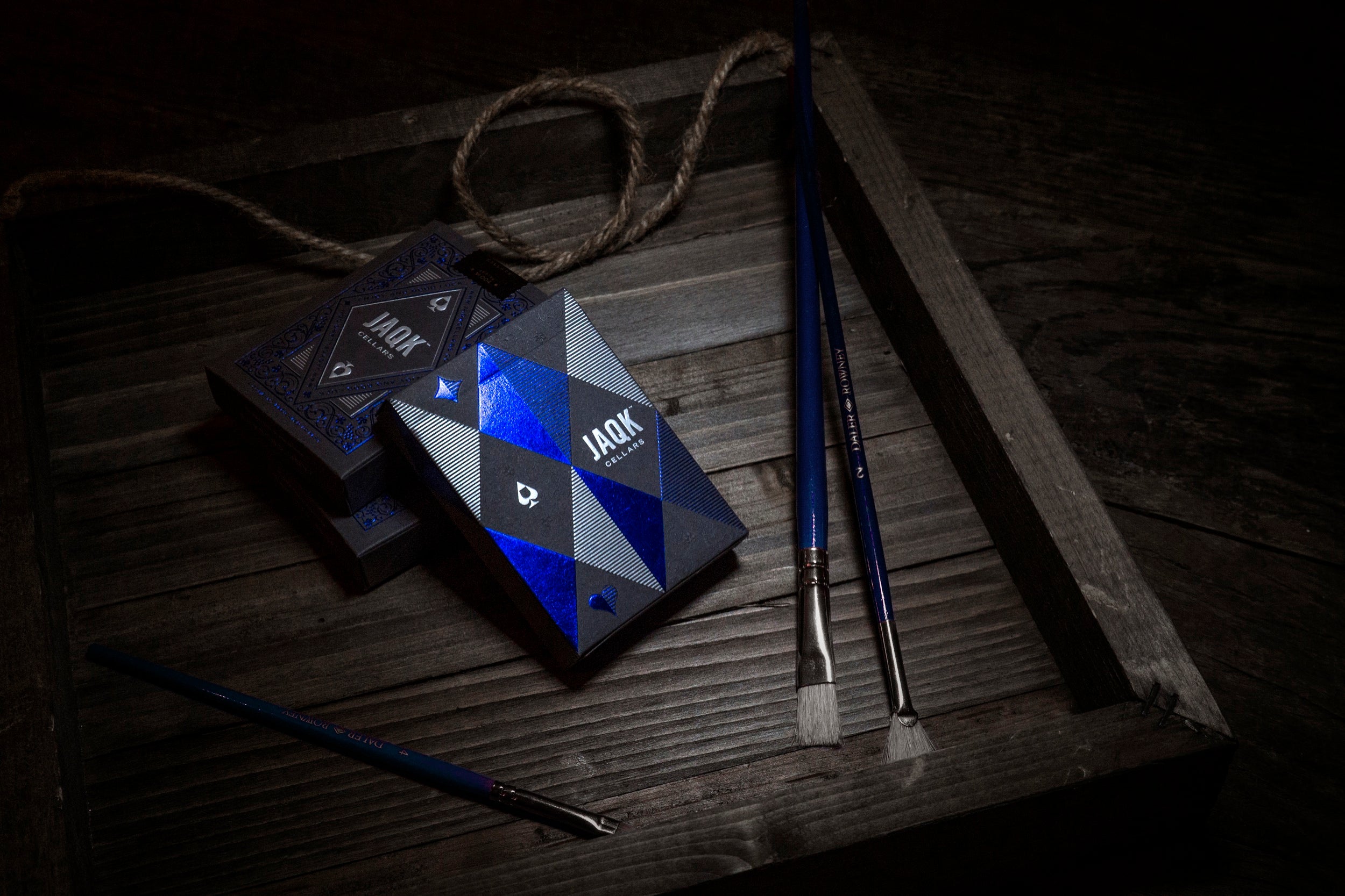 Blue JAQK Playing Cards | theory11