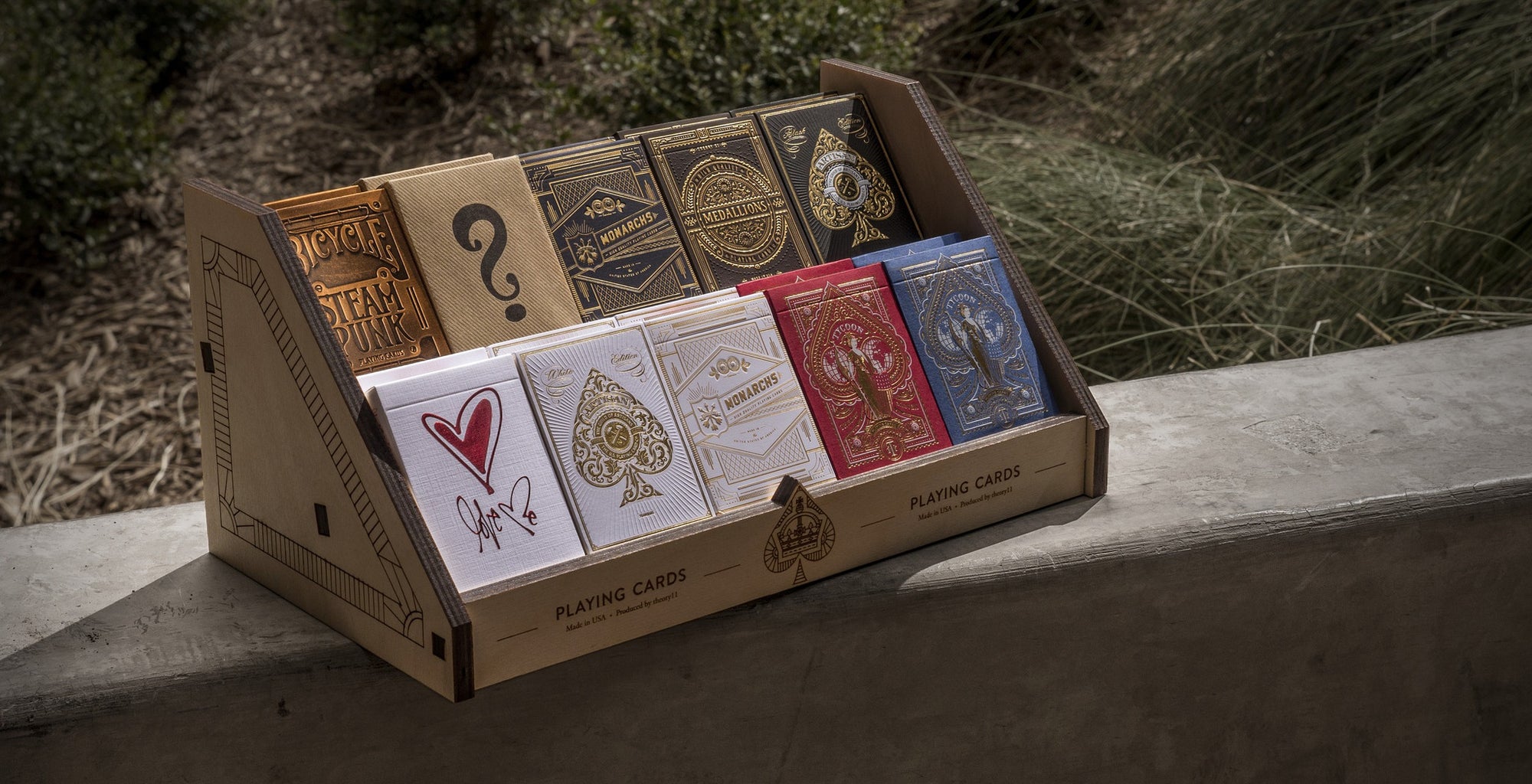 playing card deck display case Deck Display