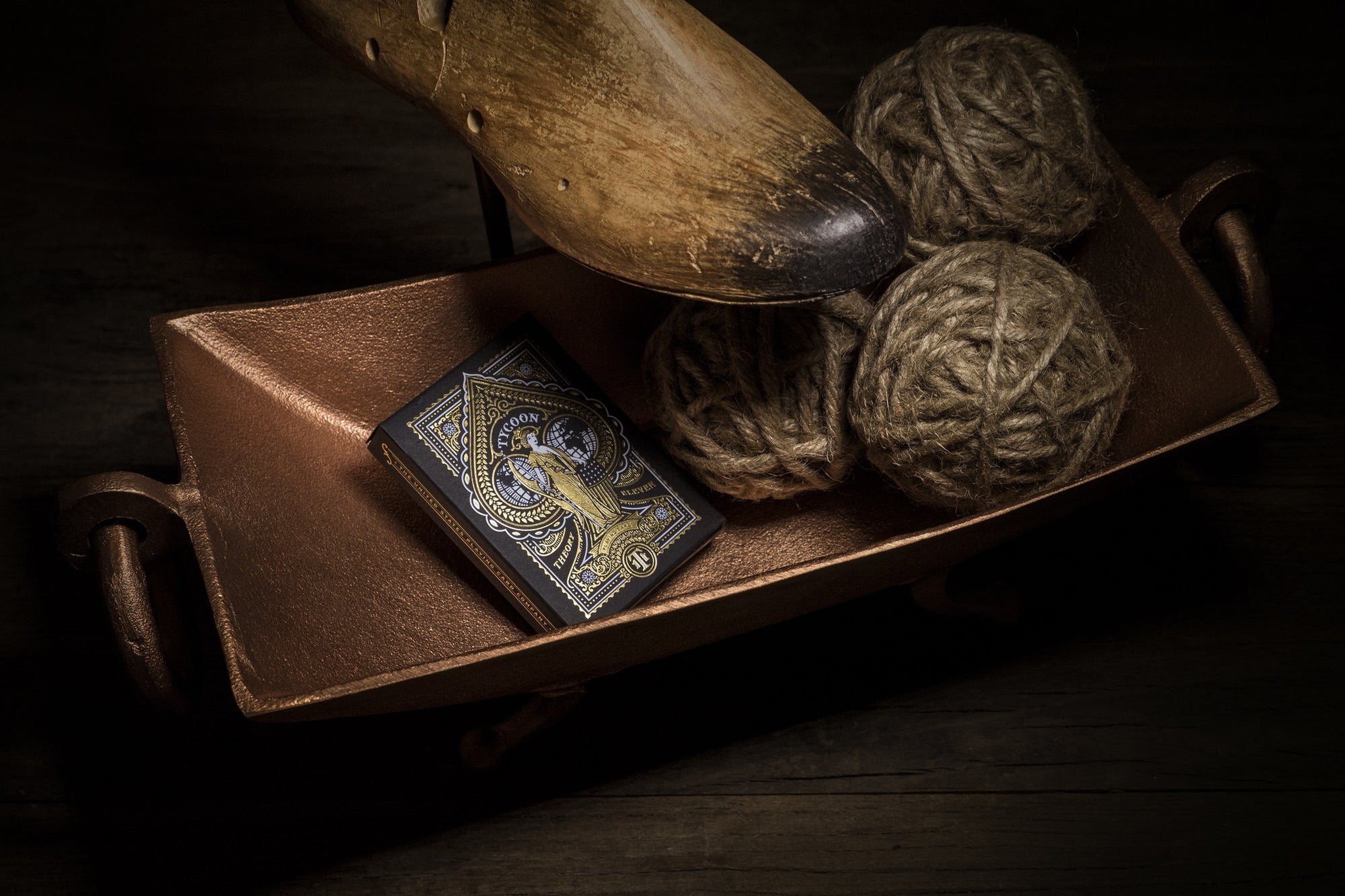 Black Tycoon Playing Cards