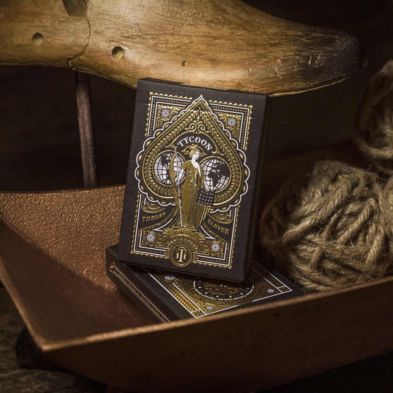 Black Tycoon Playing Cards