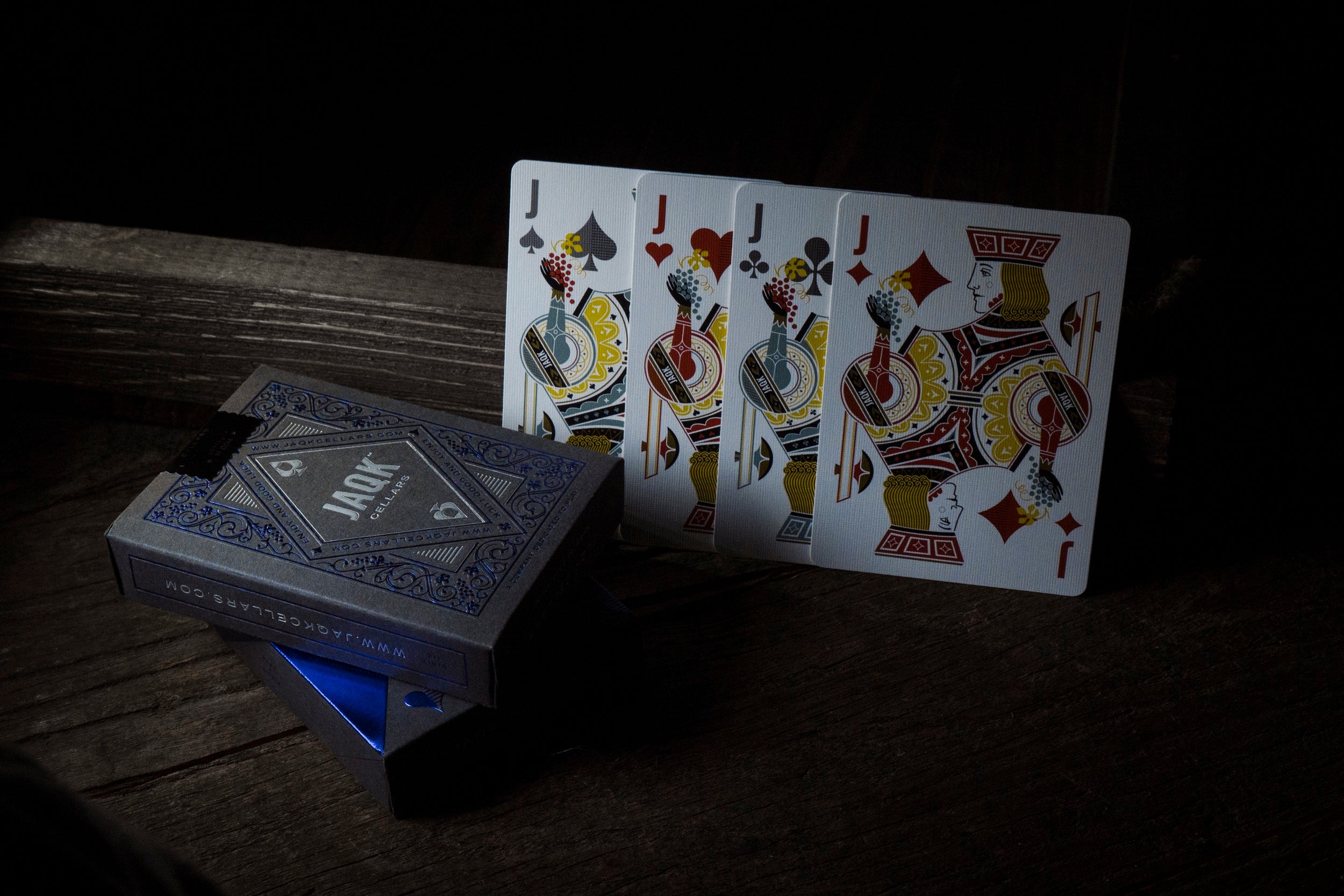 Blue JAQK Playing Cards | theory11
