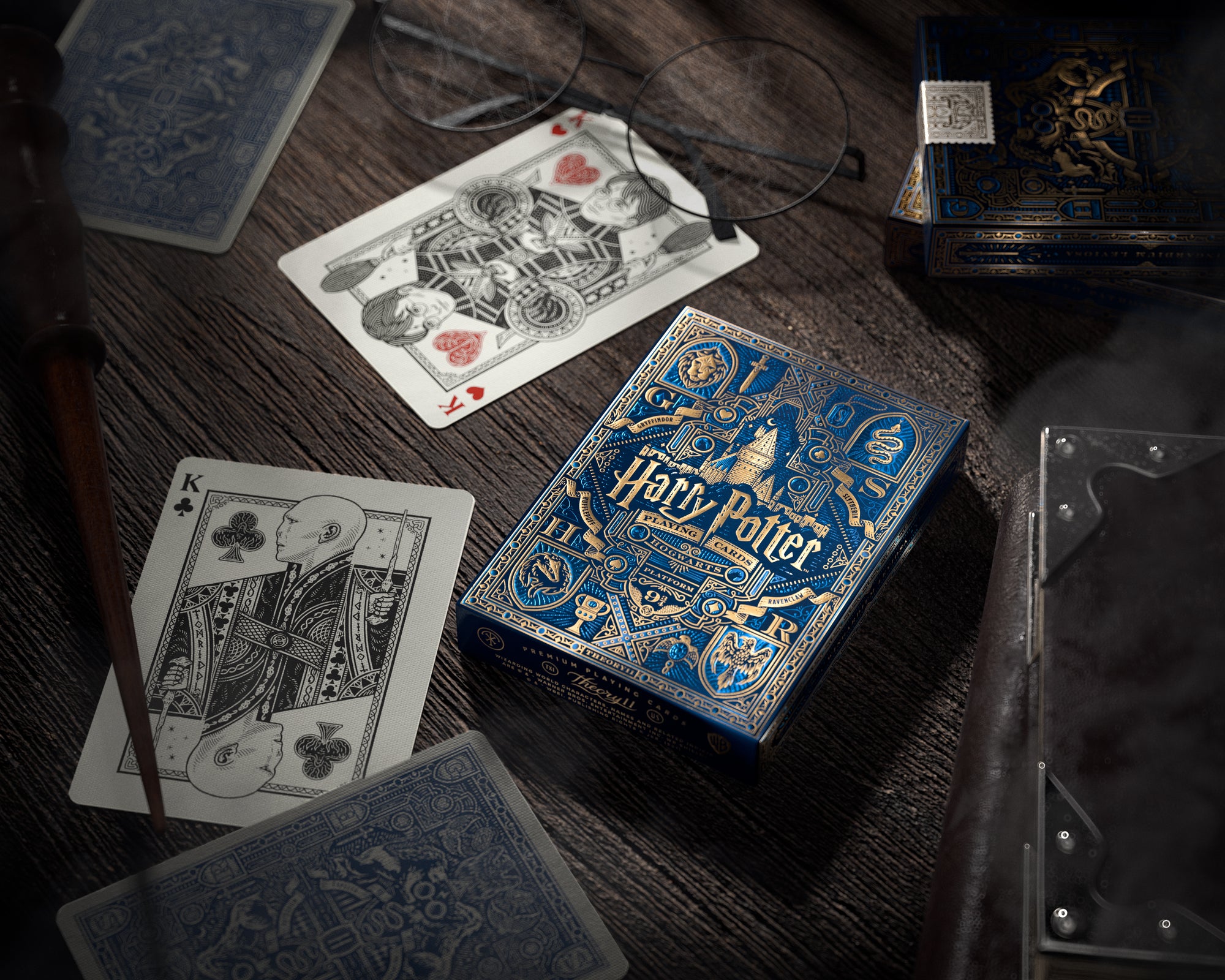 harry potter holographic cards Harry Potter Playing Cards