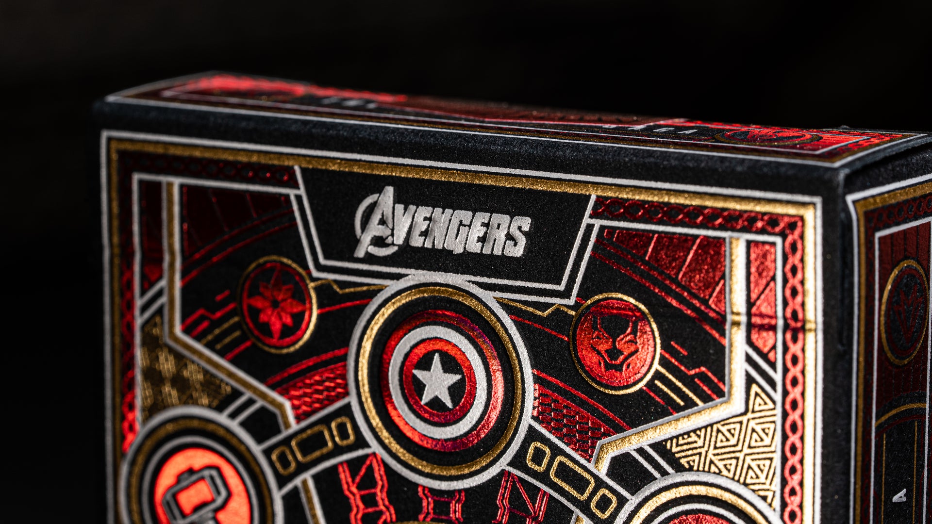 Avengers Red Edition Playing Cards | theory11