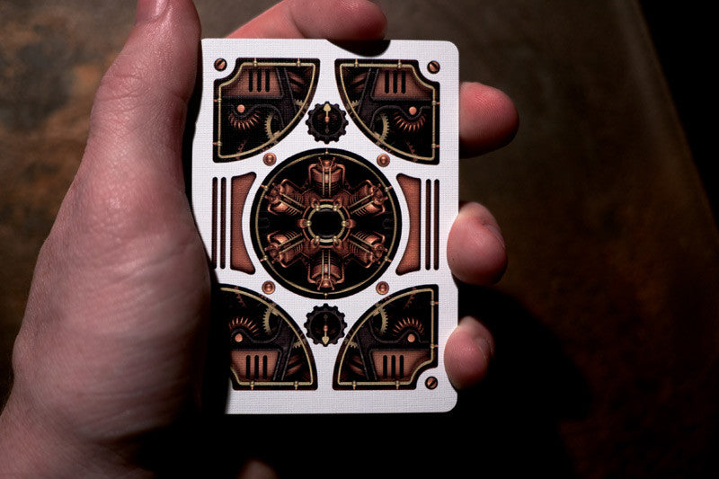 Steampunk playing cards hotsell