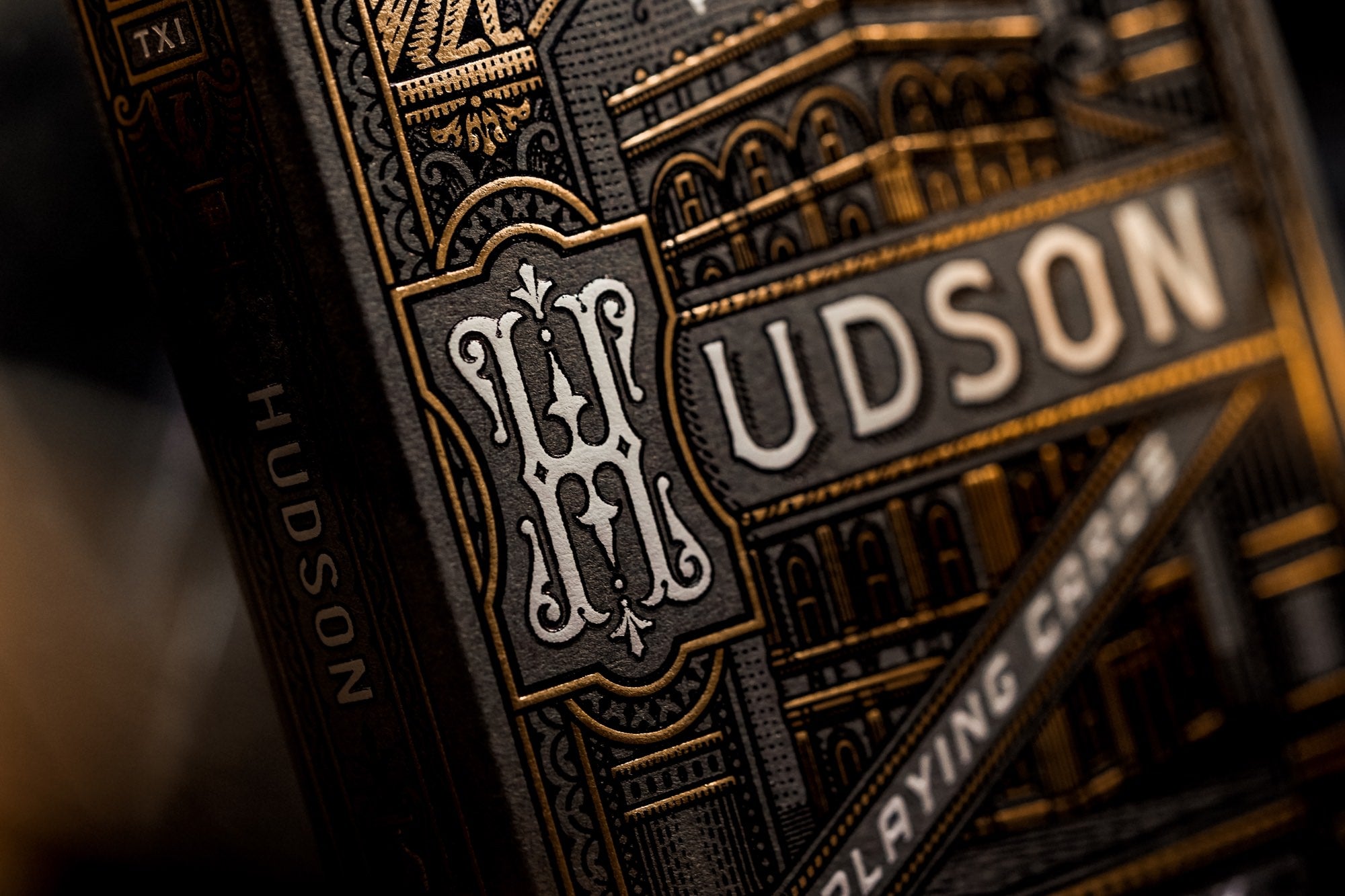 Black Hudson Playing Cards | theory11