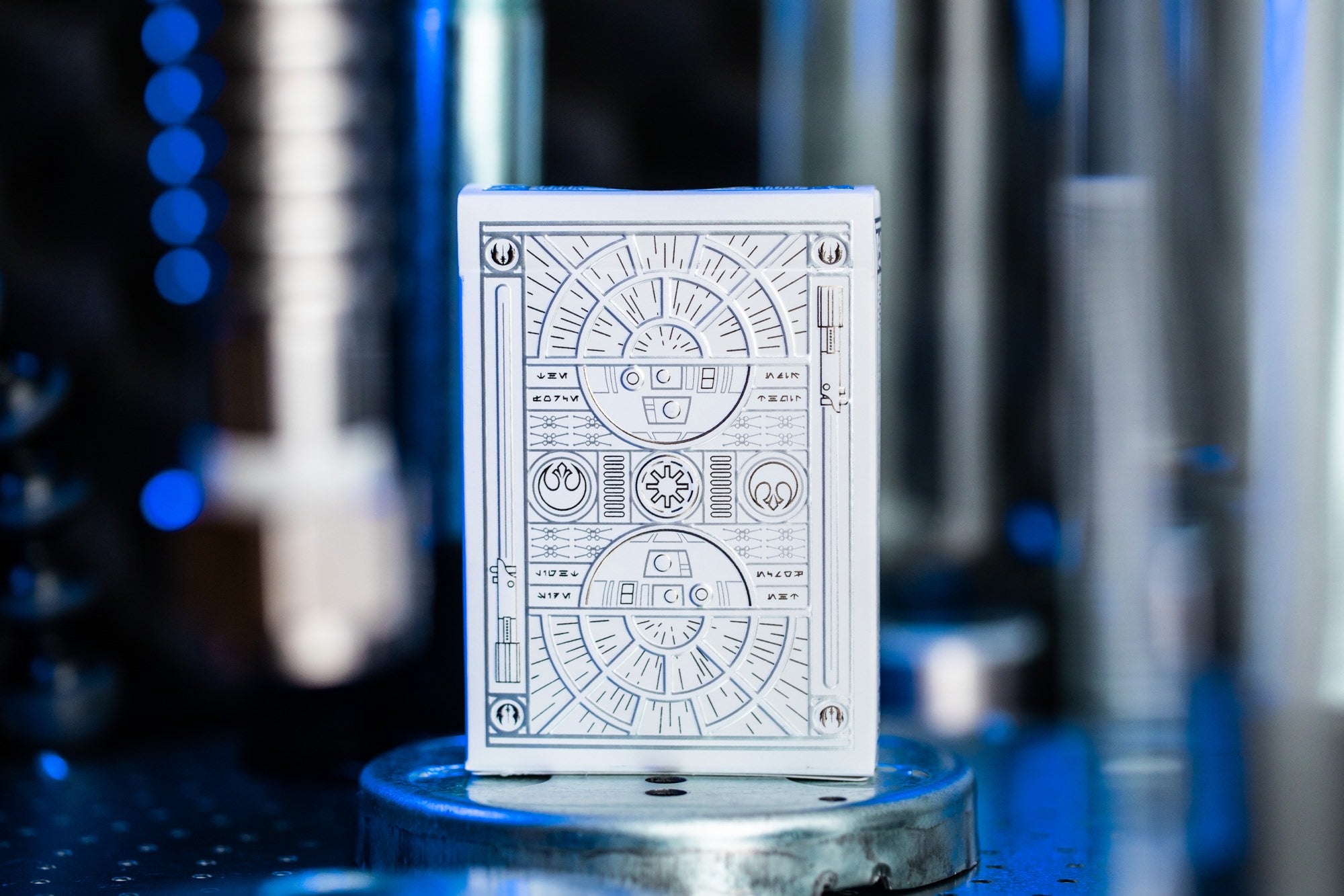 star wars holographic playing cards Star Wars Playing Cards - Silver Special Edition