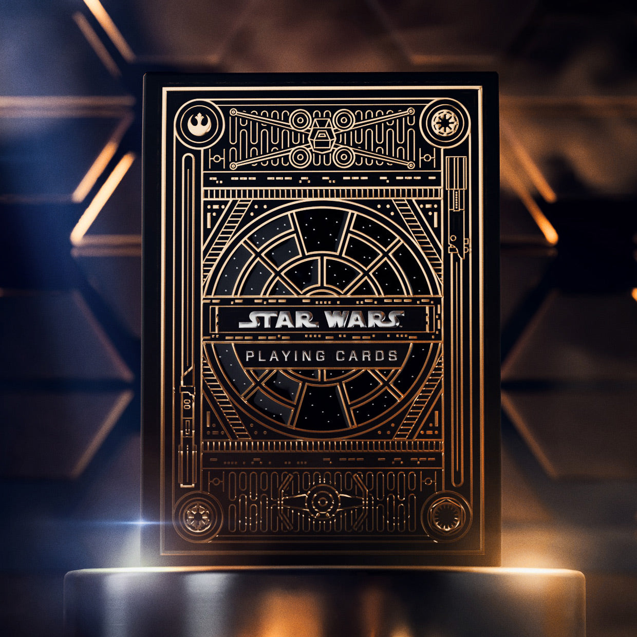 Star Wars Playing Cards Gold Version Star Wars Playing Cards Gold Version