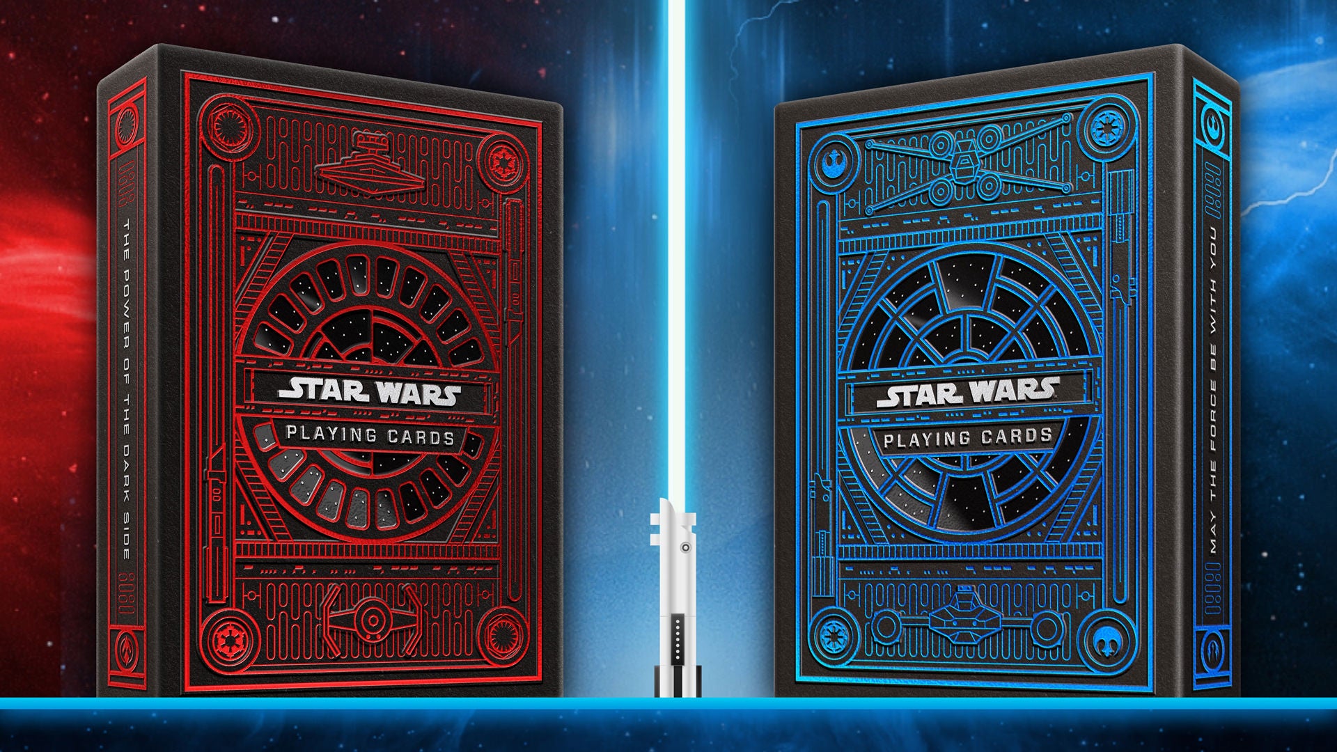 star wars limited edition playing cards Gold by theory11 Magic Dream and anyone ready to harness the Dark Side Star Wars Playing Cards SILVER